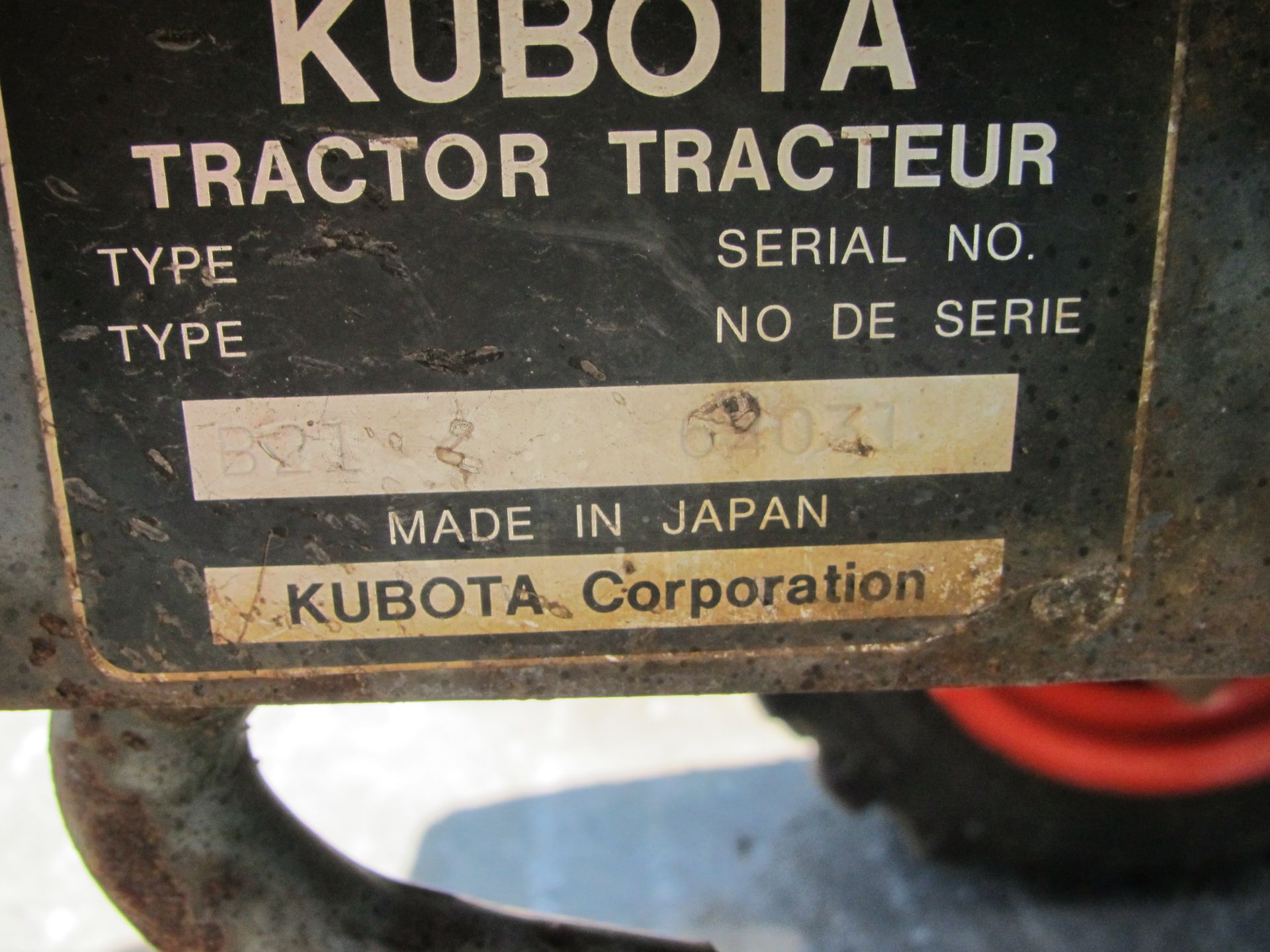 Kubota B21 Mini Backhoe - Image 17 of 17