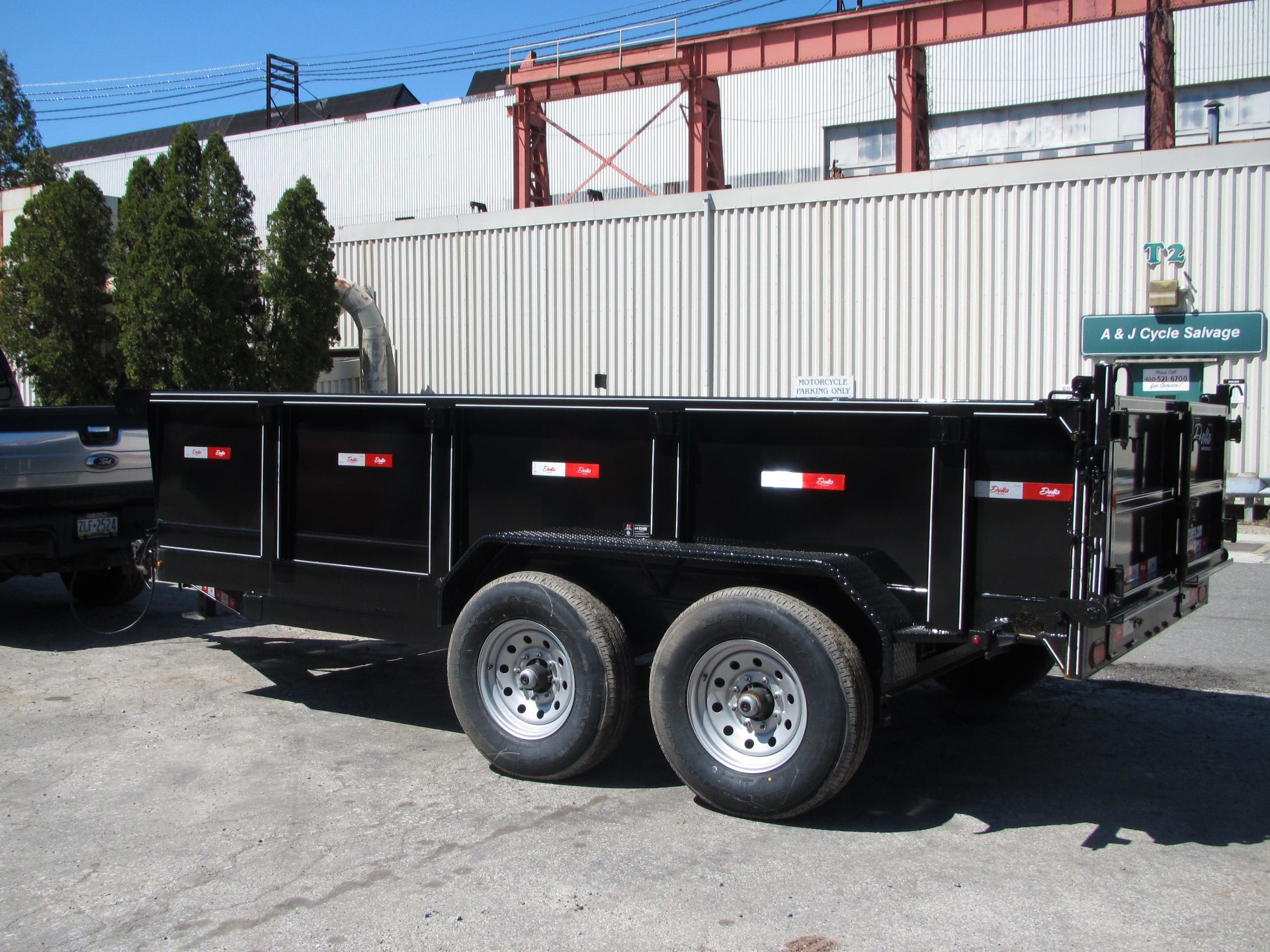 NEW 2021 Delta 14FT Dump Trailer 14,000 GVW - Image 3 of 13