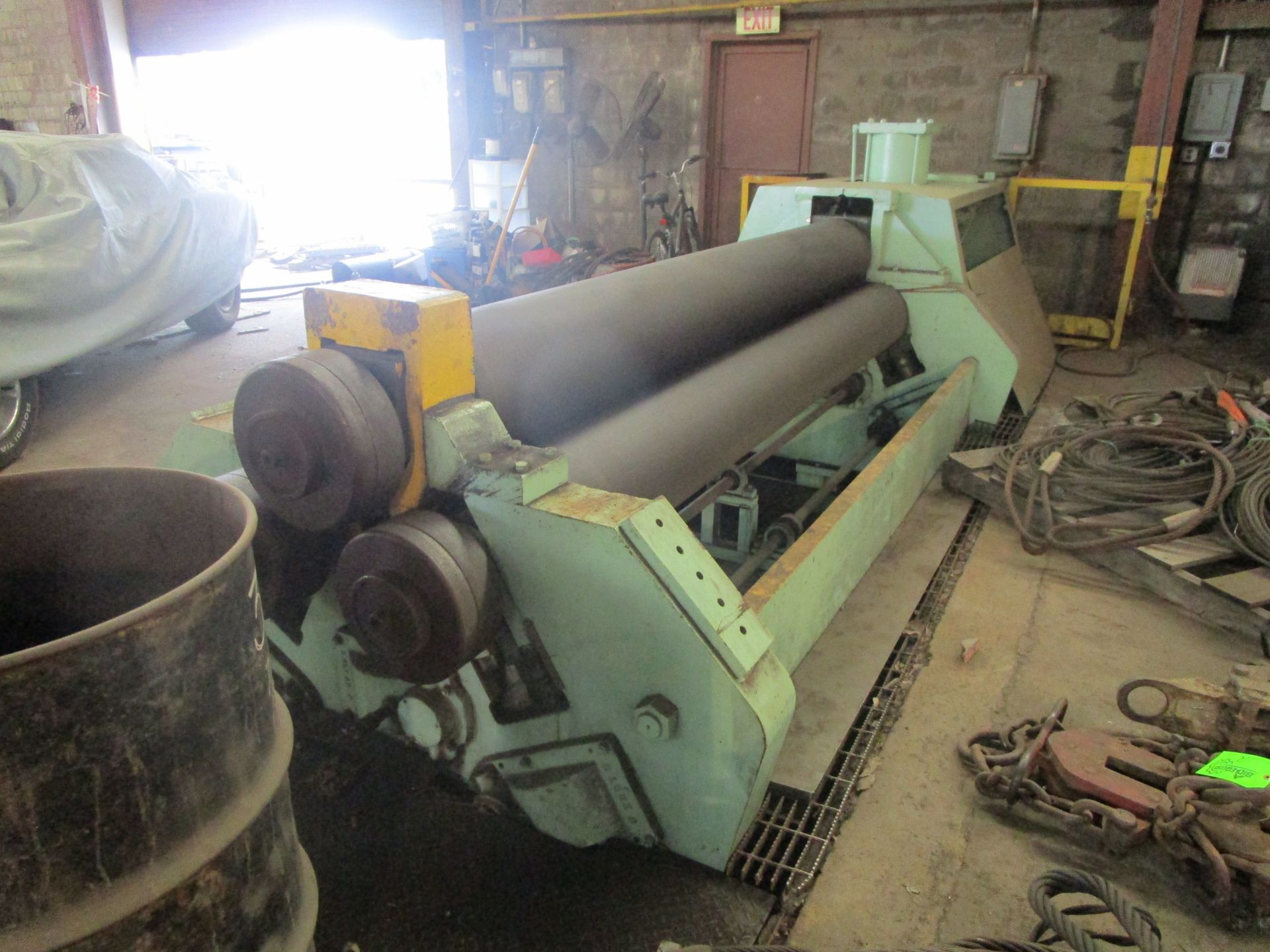 American Hercules 5/8in x 10FT Hydraulic Plate Bending Roll Roller - Image 4 of 9