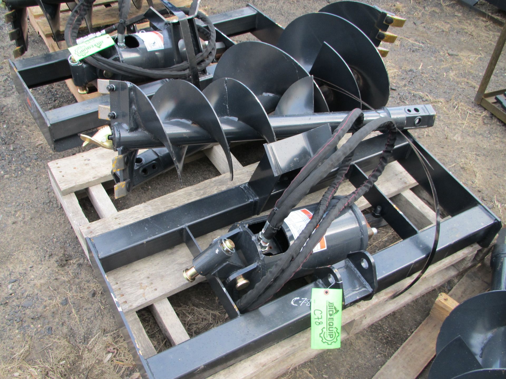 C78E New Wolverine Skid Steer Auger Attachment