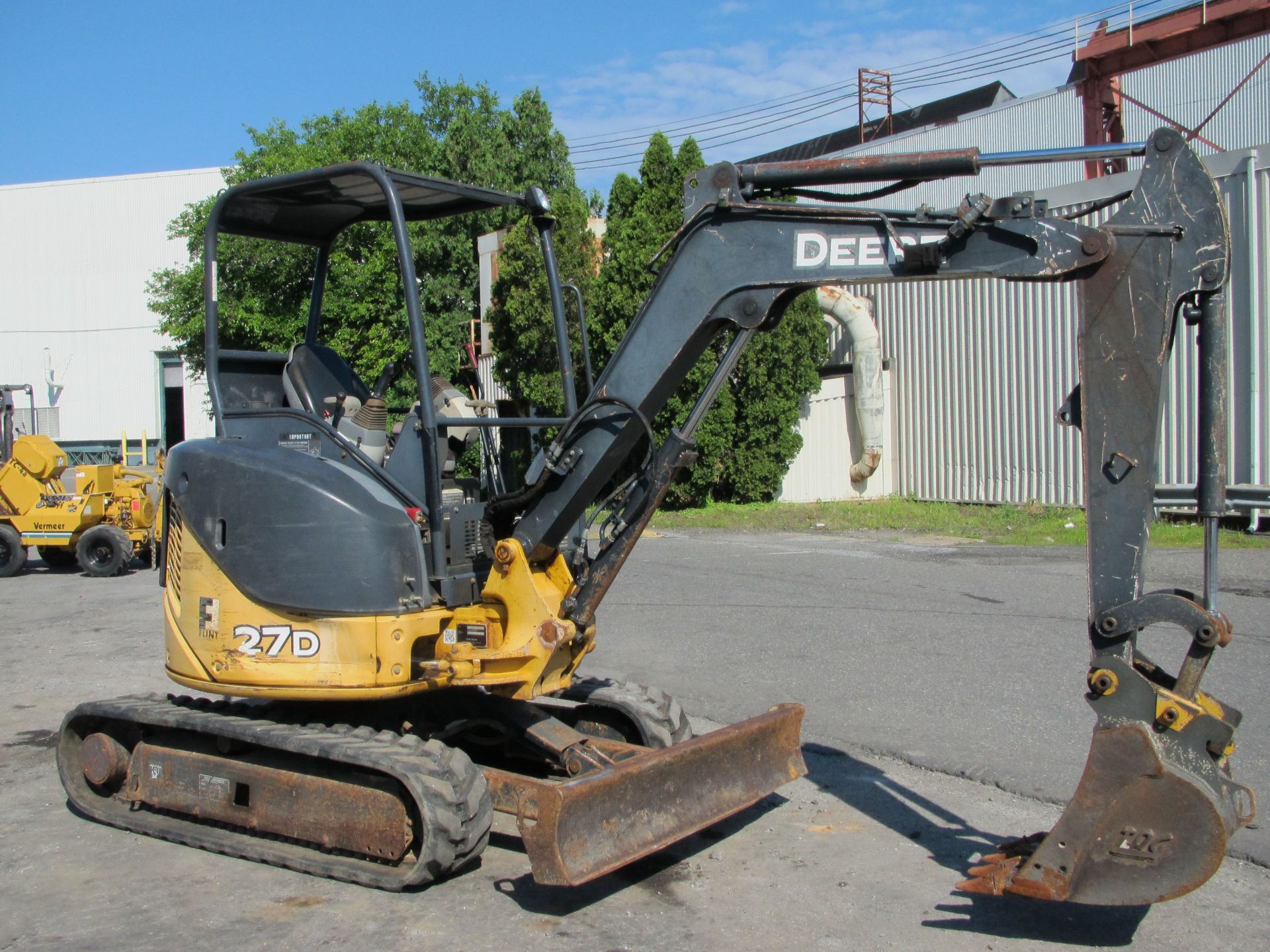 2014 John Deere 27D Mini Excavator - Image 4 of 8