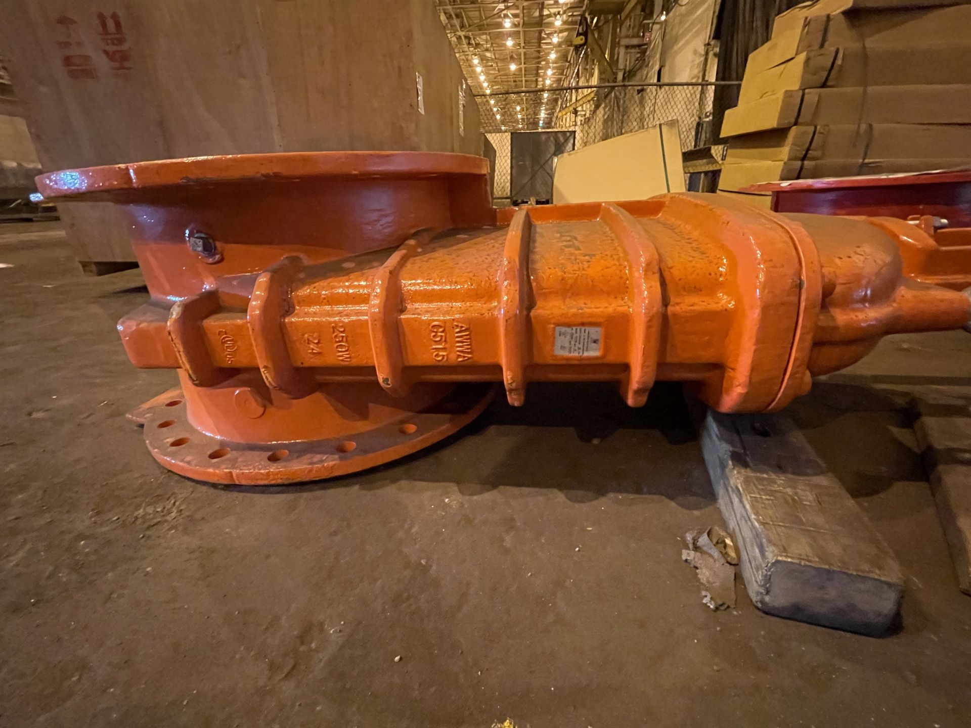 Brand New 24" Fire Main Gate Water Valve - Image 3 of 6