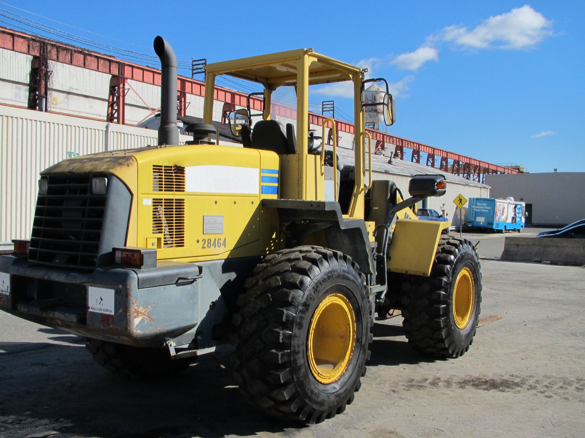 Komatsu WA250 Wheel Loader With Bucket & Fork Attachment - Image 4 of 17