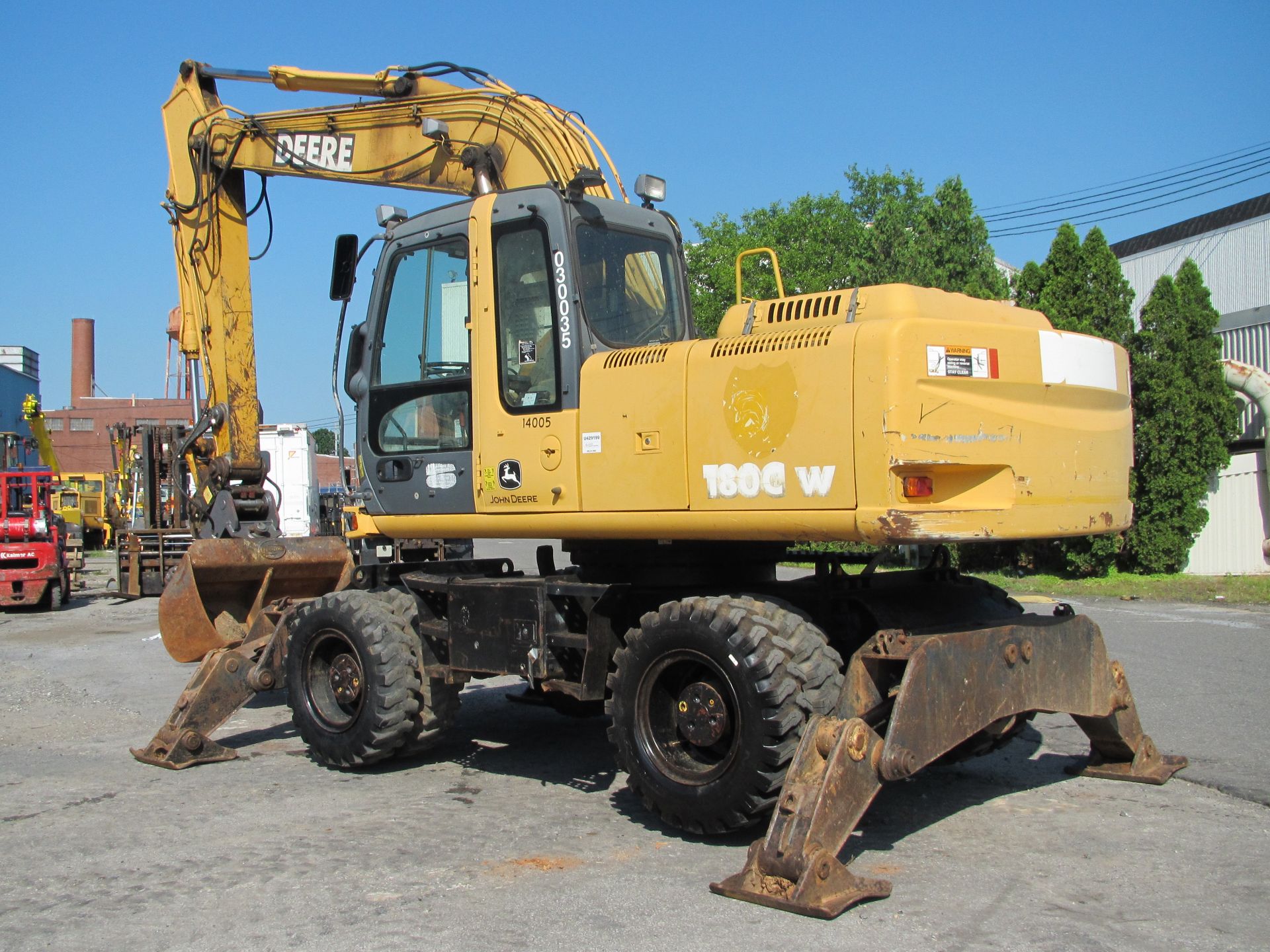 2006 John Deere 180CW Wheel Excavator - Image 8 of 11