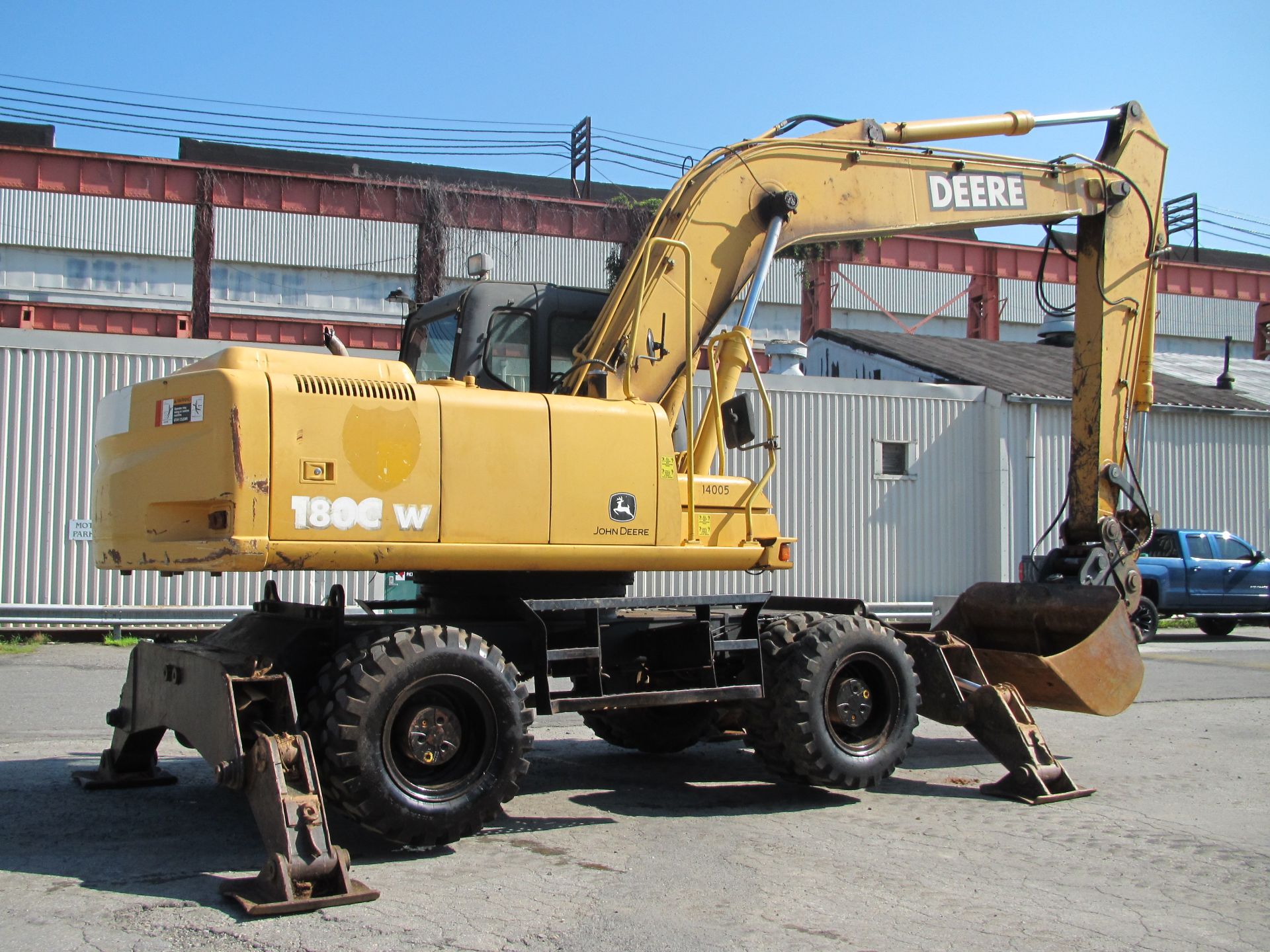 2006 John Deere 180CW Wheel Excavator - Image 6 of 11