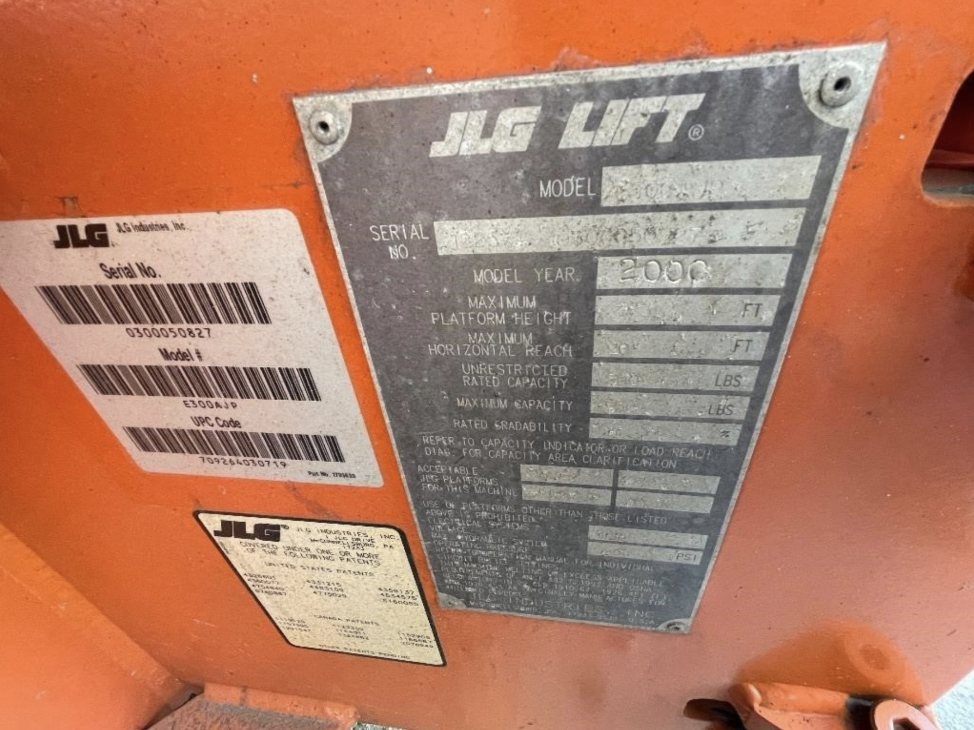 JLG E300AJP Boom Lift - Image 12 of 12