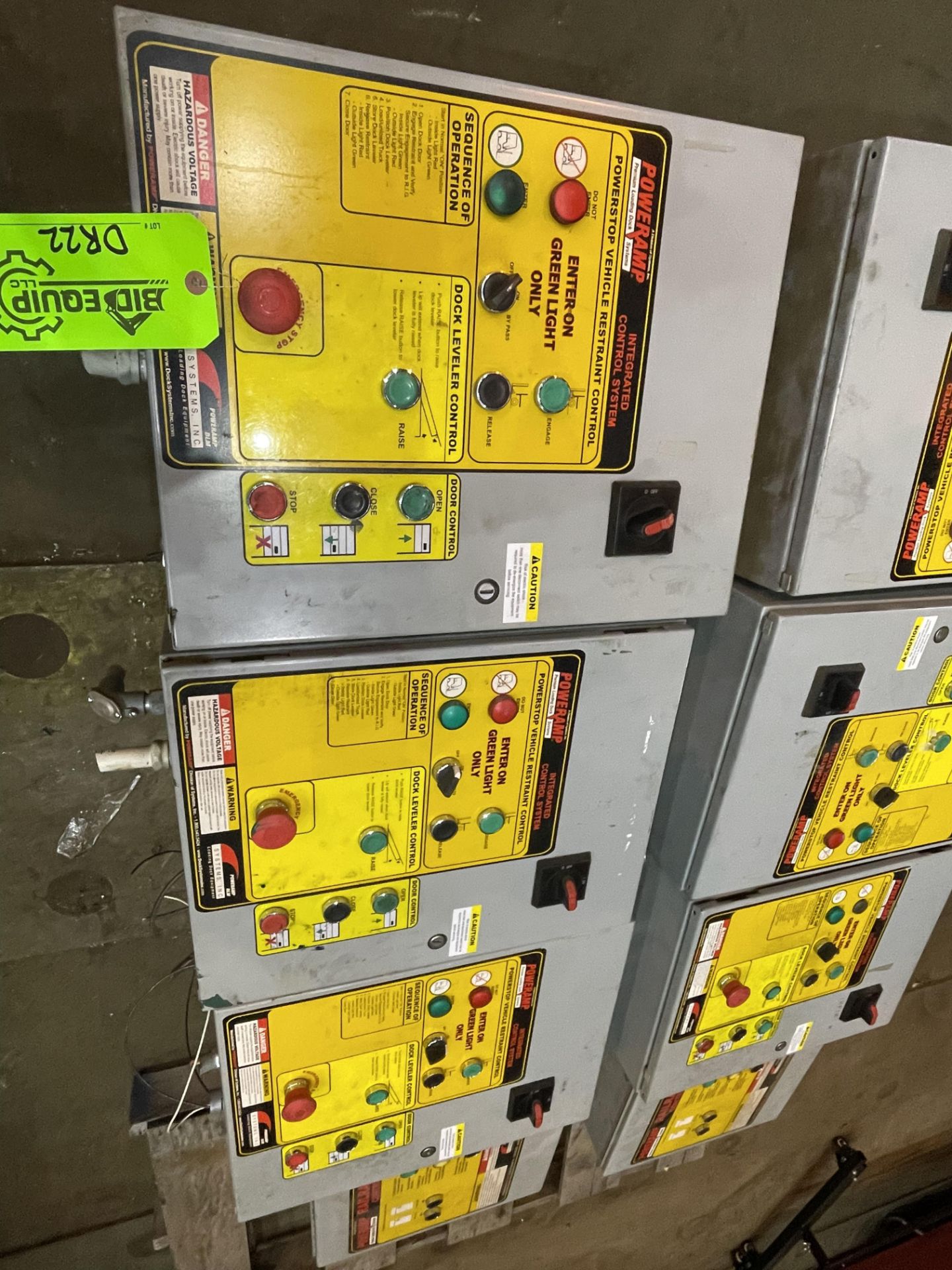 Lot of 8 Loading Dock Controls (DR22) - Image 6 of 8