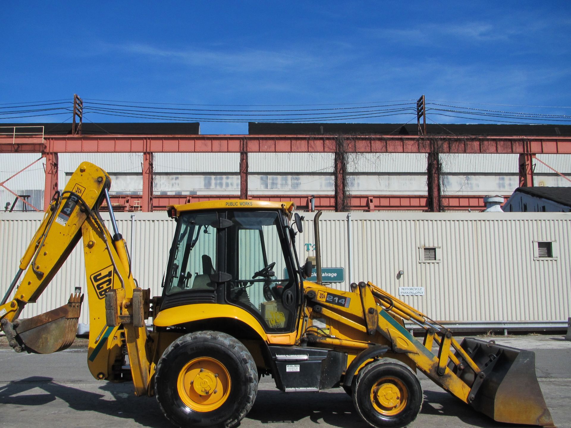 JCB 214 Backhoe Loader