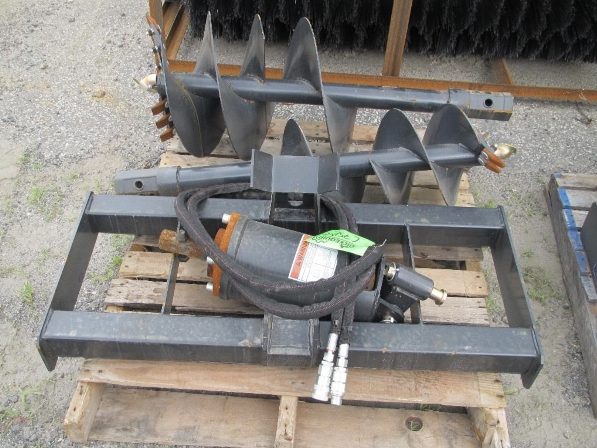 Brand New Wolverine Auger Skid Steer Attachment (C75E) - Image 2 of 10