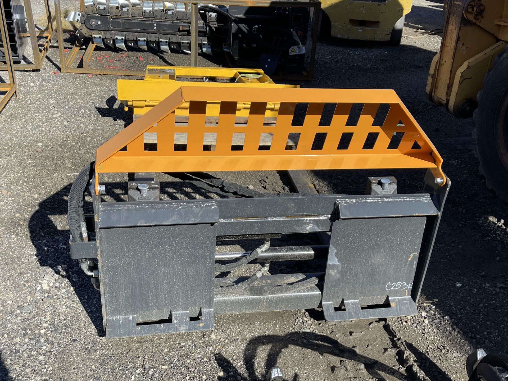 New Wolverine Skid Steer Fork Attachment (C253E) - Image 2 of 6