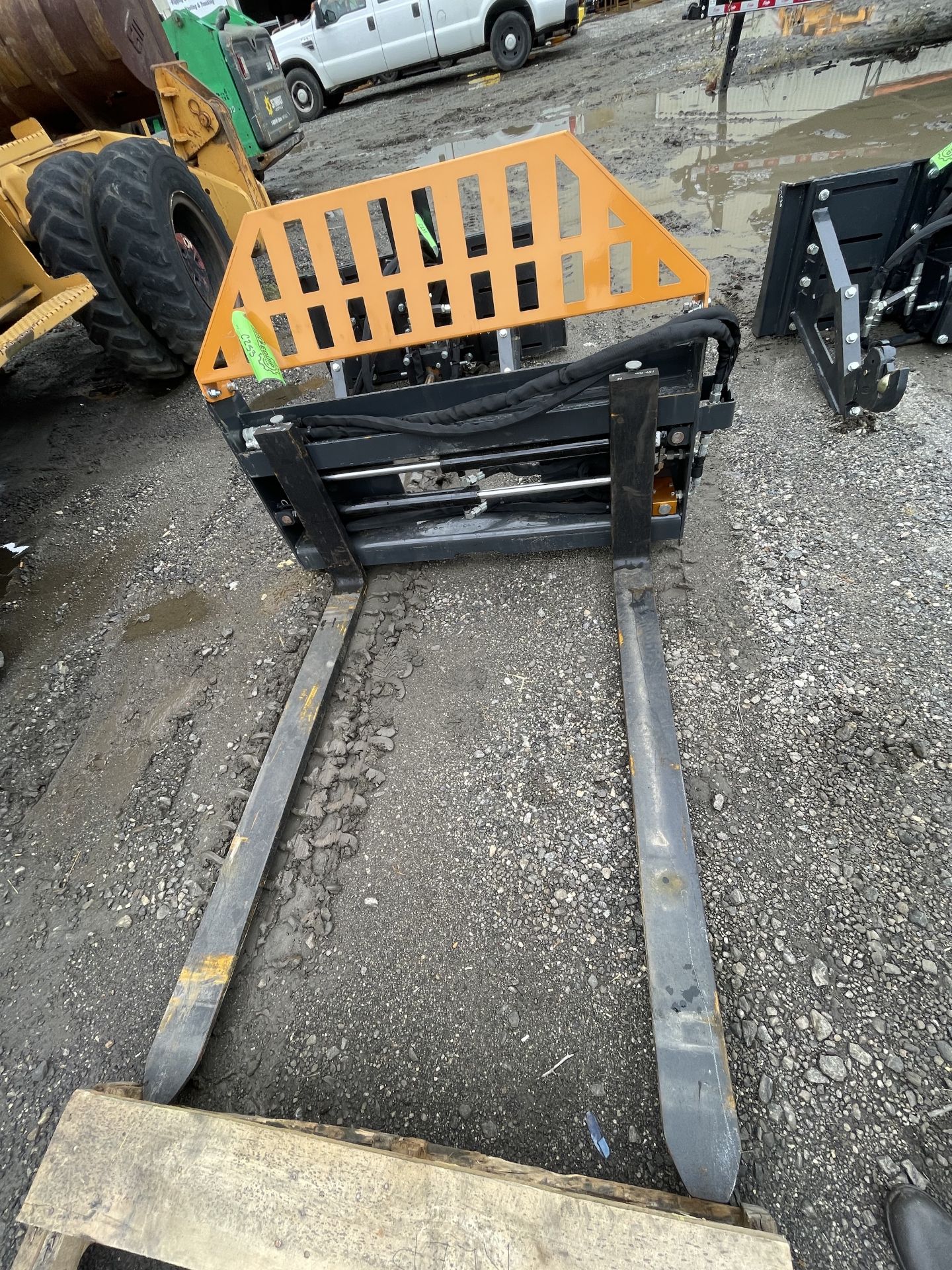 New Wolverine Skid Steer Fork Attachment (C253E)