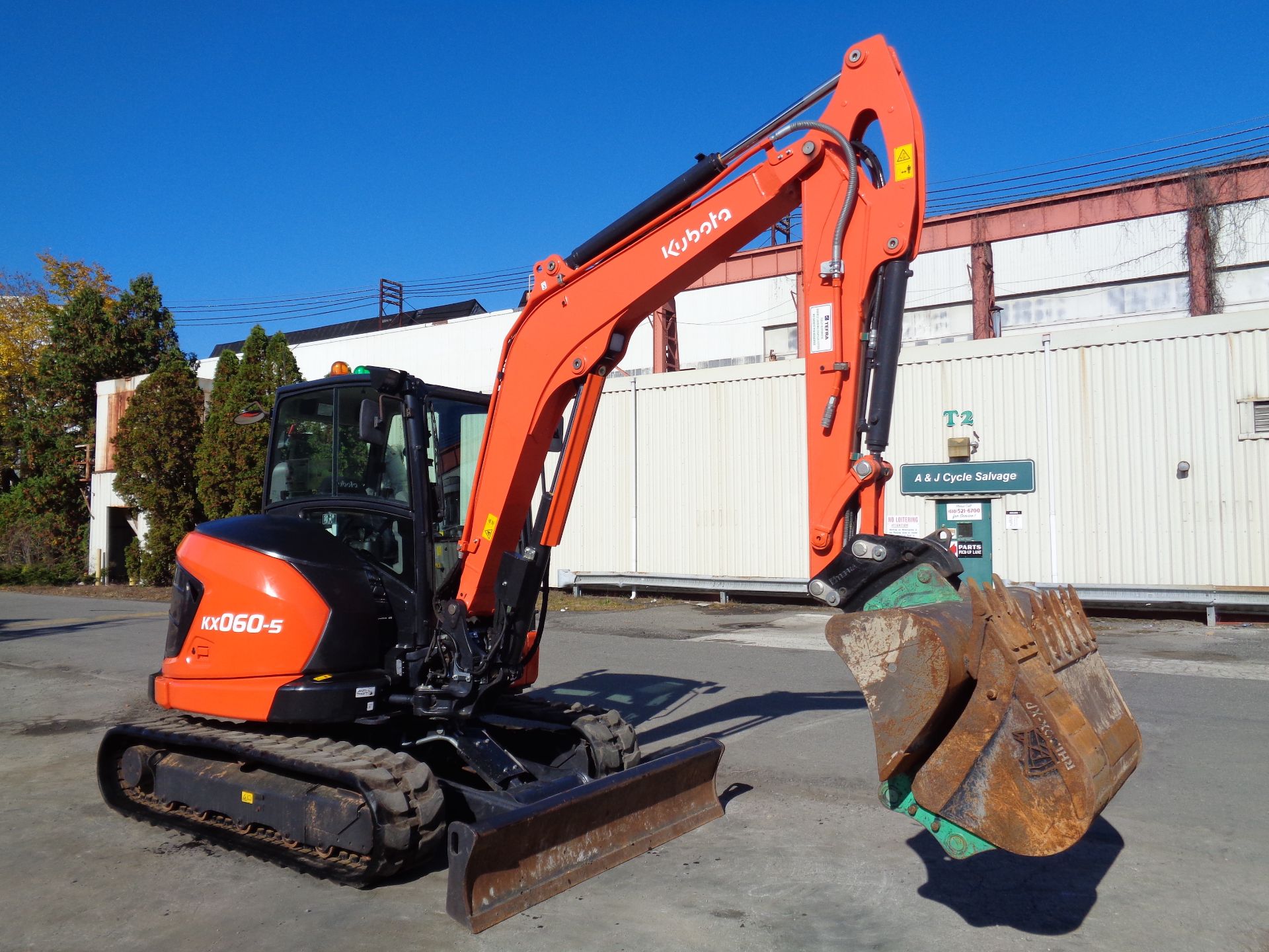 2021 Kubota KX060 Midi Excavator - Image 6 of 13