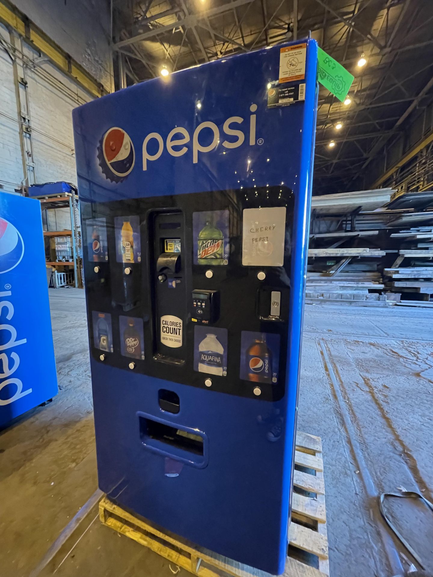 REFURBED GALAXY PEPSI VENDING MACHINE (BC3) - Image 2 of 7