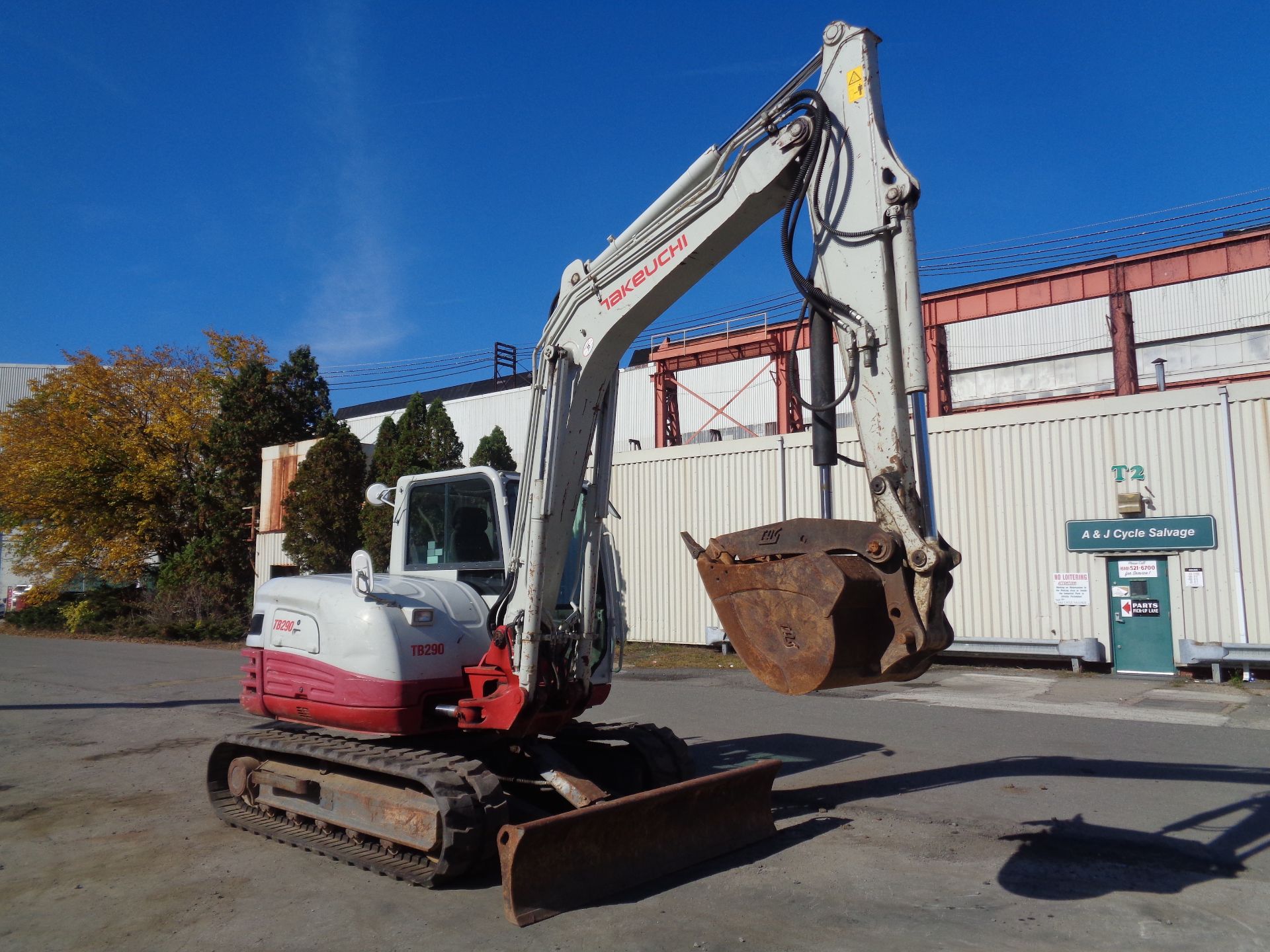 Takeuchi TB290 MIDI Hydraulic Excavator - Image 7 of 13