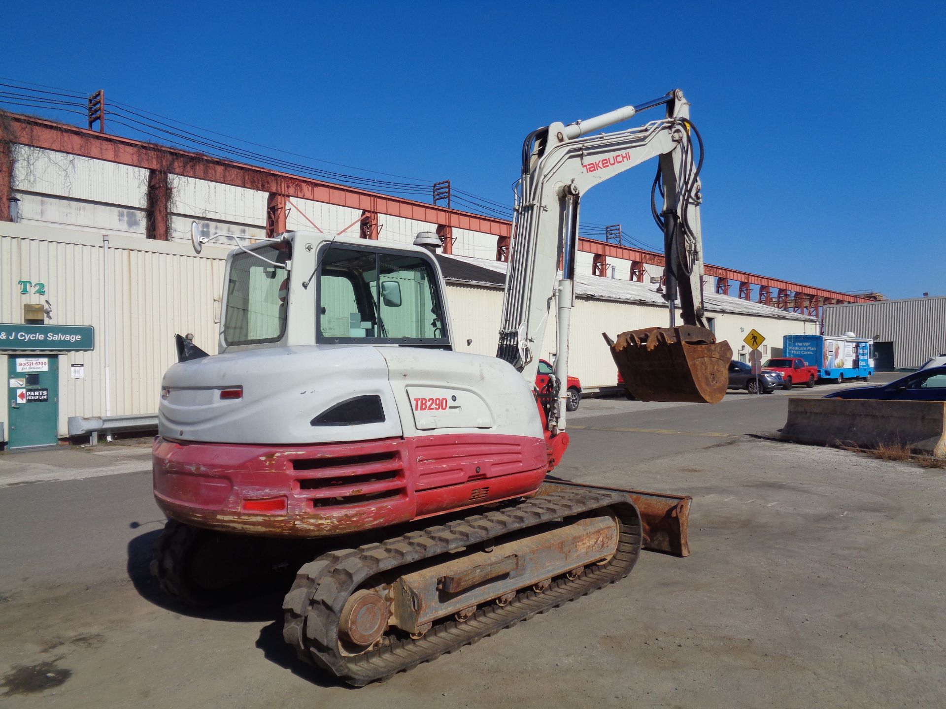 Takeuchi TB290 MIDI Hydraulic Excavator - Image 6 of 13