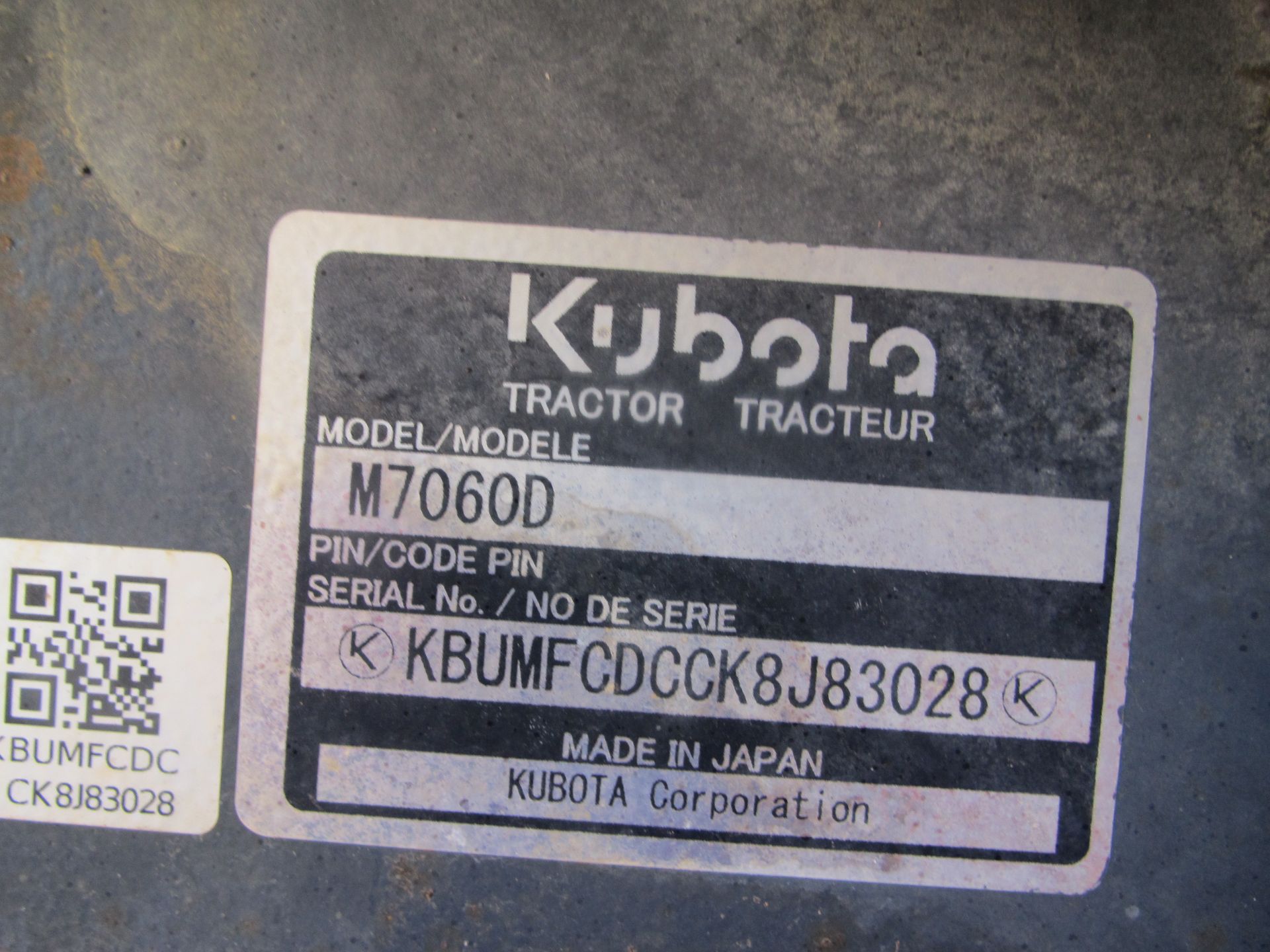 Kubota M7060 Tractor - Image 11 of 11