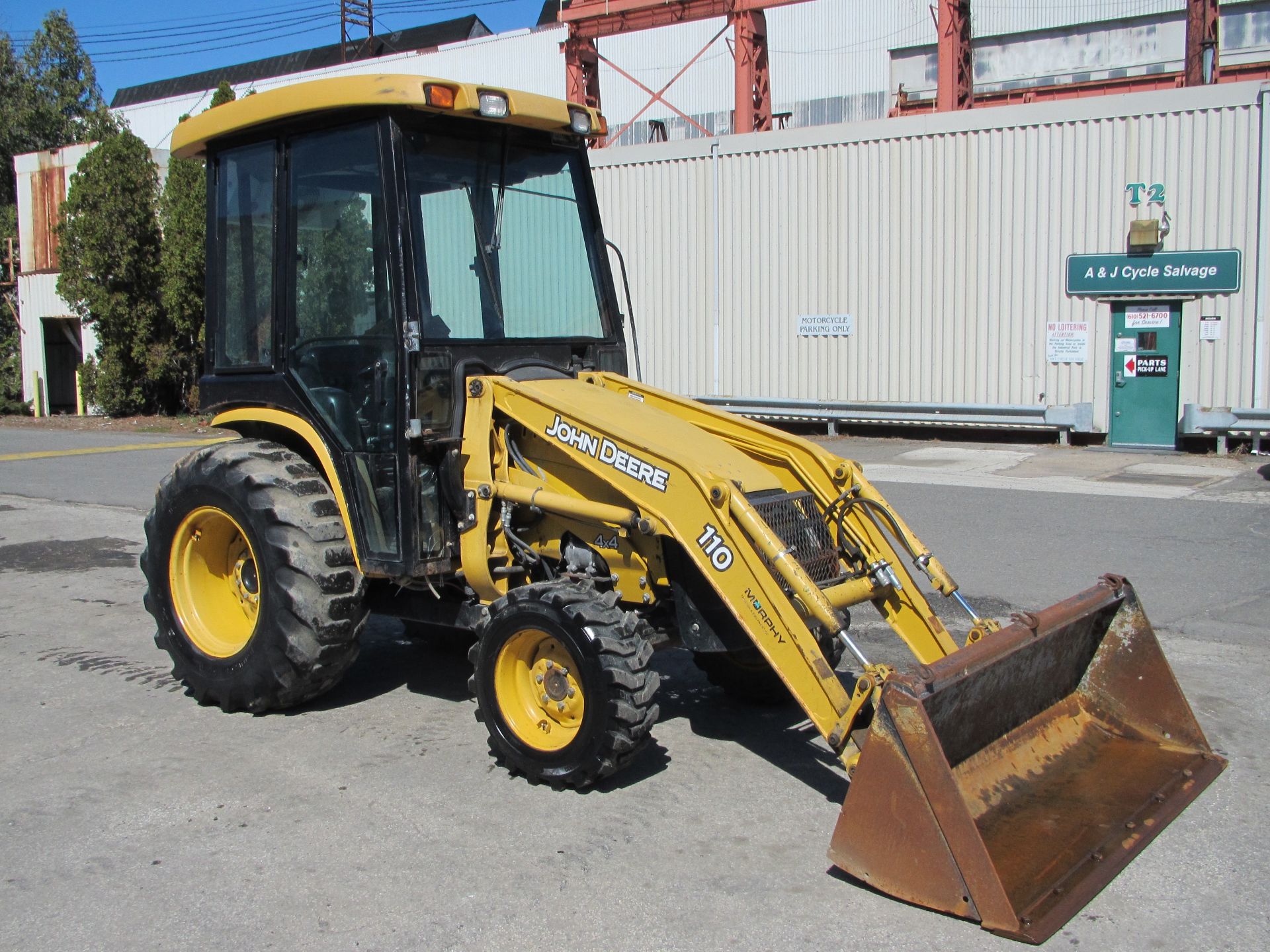 John Deere 110 Wheel Loader - Image 3 of 21