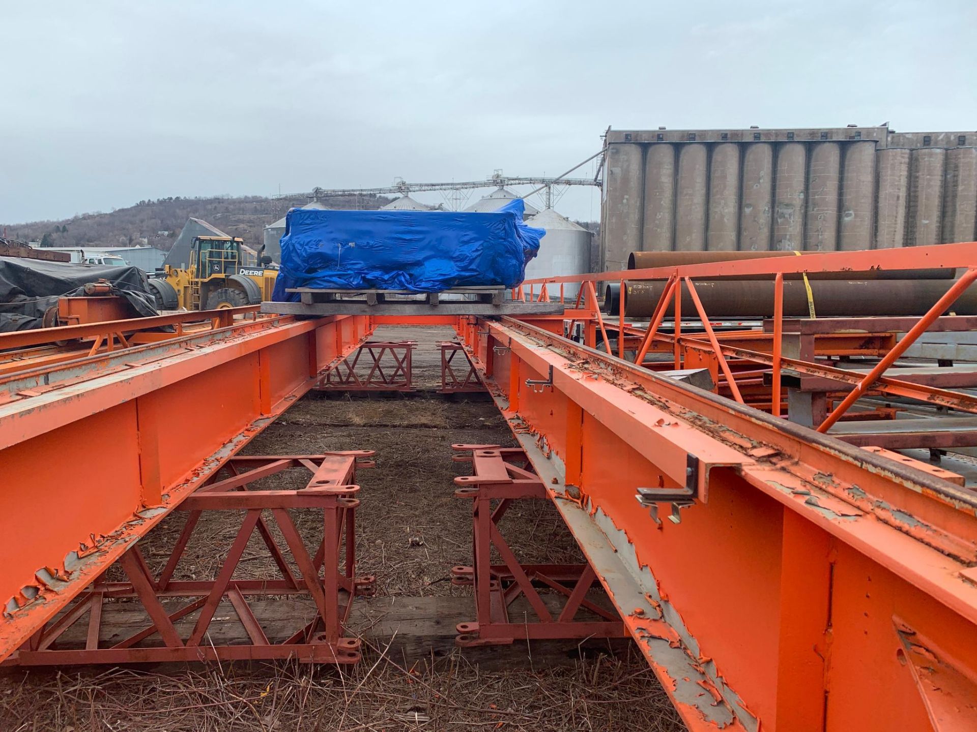 P & H 5-Ton Overhead Crane with Hoist Double Girder, Top Running This item will have an additional l - Image 15 of 36