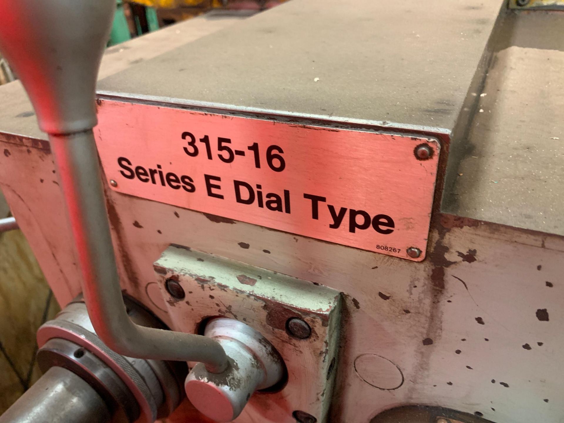 Cincinnati 315-16 Series E Dial Type Horizontal Mill.  Model: 315-16 Serial Number 11A3PIAKE-41 Seri - Image 9 of 27