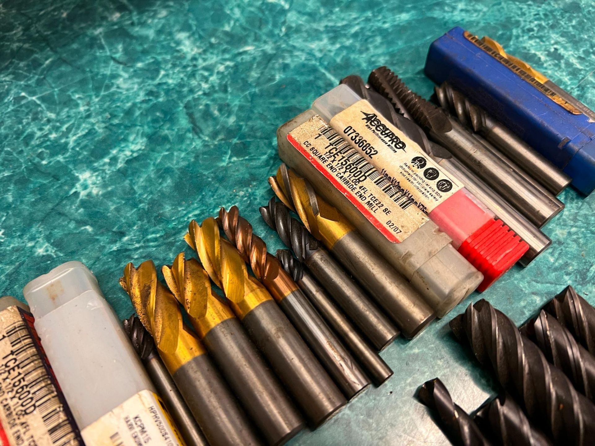 Nice Lot of Solid Carbide End Mills Some new some used. - Image 8 of 10