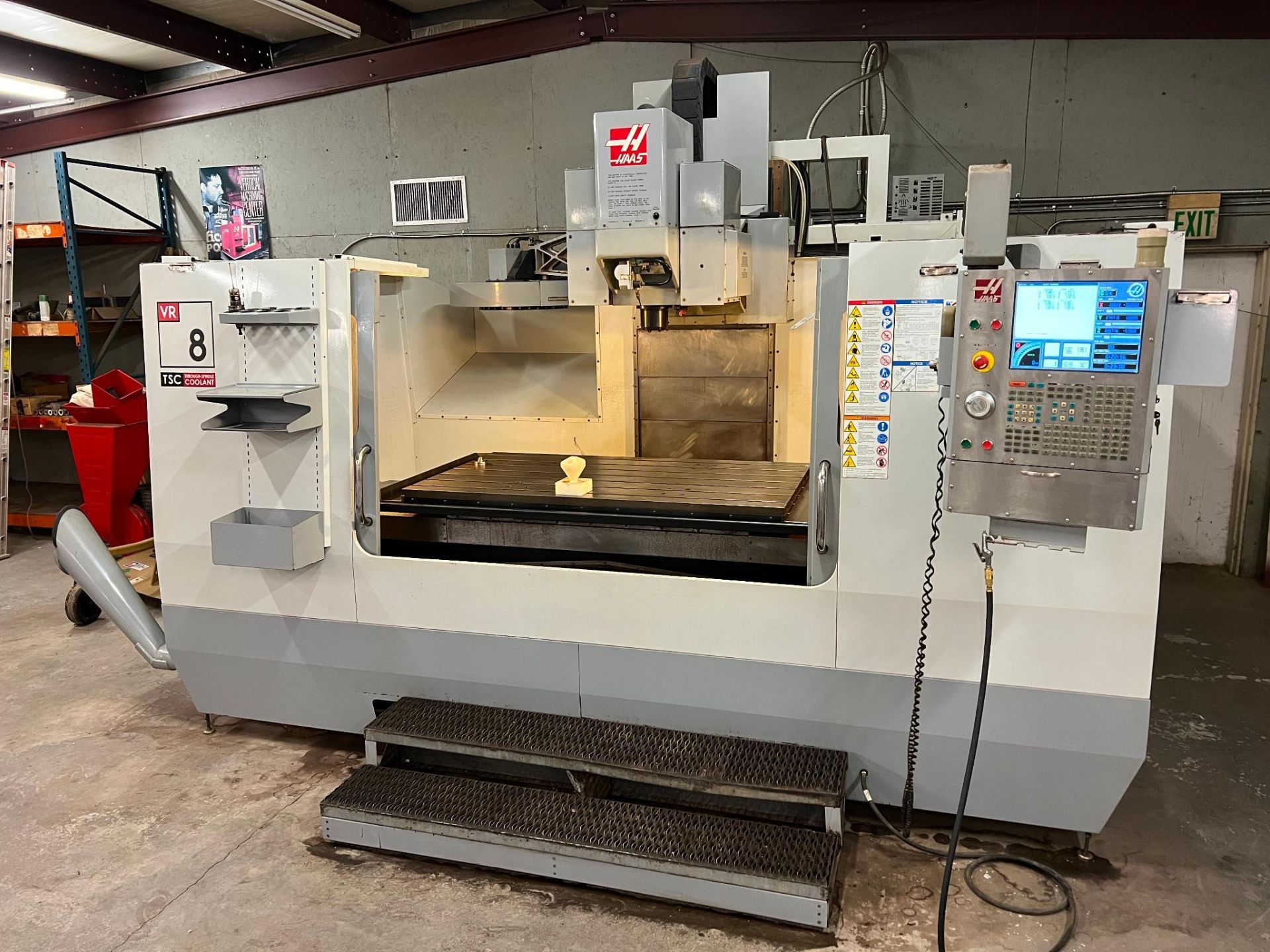 2007 Haas VR-8 5-Axis CNC Vertical Machining Center Serial Number: 1057089 X-Axis Travel: 64" Y-Axis - Image 5 of 37