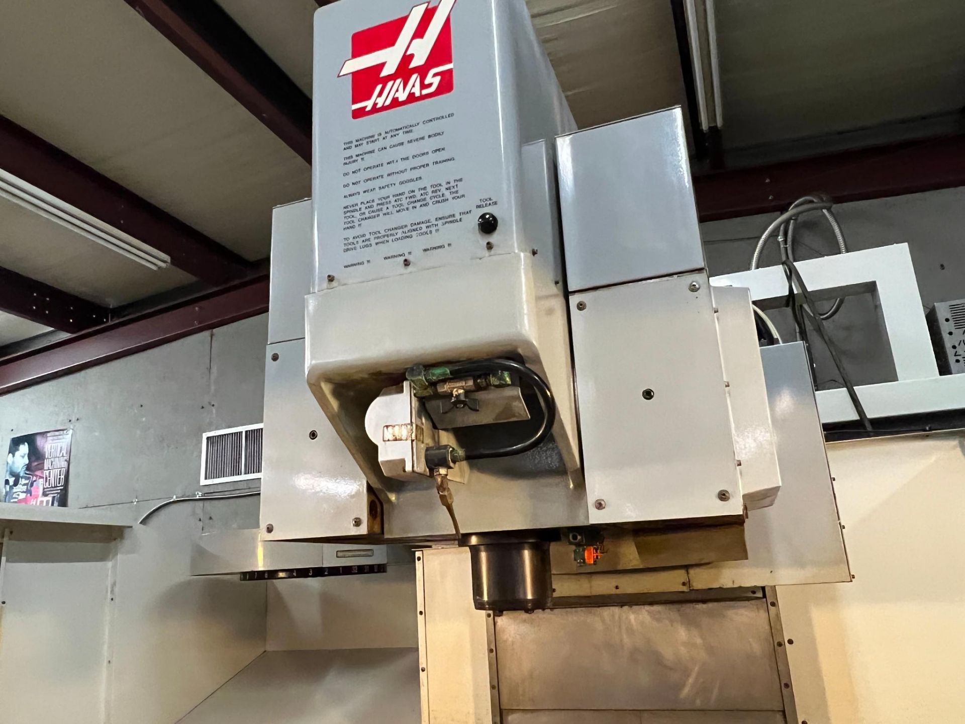 2007 Haas VR-8 5-Axis CNC Vertical Machining Center Serial Number: 1057089 X-Axis Travel: 64" Y-Axis - Image 36 of 37