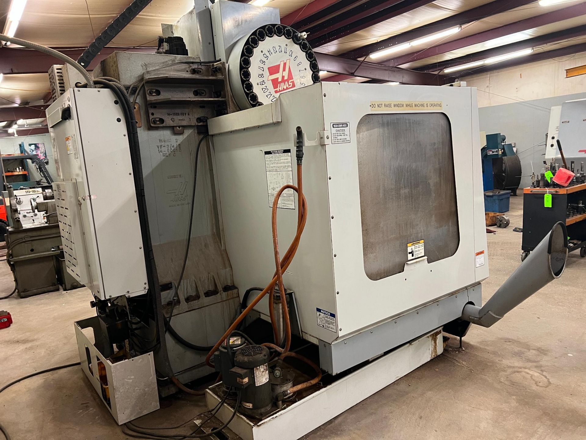 2005 Haas VF-4 VOP-D CNC Vertical Machining Center Serial Number: 42026 3-Axis Machine (4th axis car - Image 5 of 26