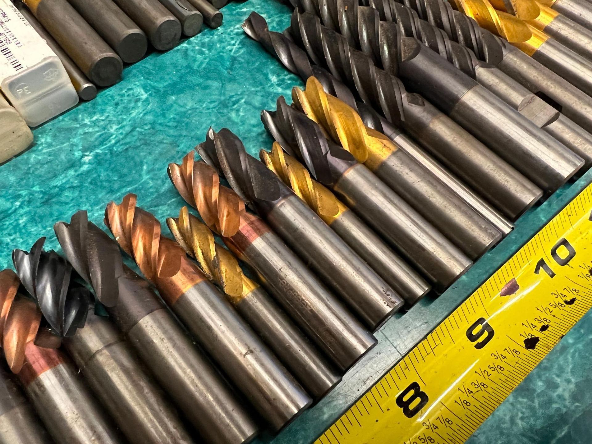 Nice Lot of Solid Carbide End Mills Some new some used. - Image 4 of 10