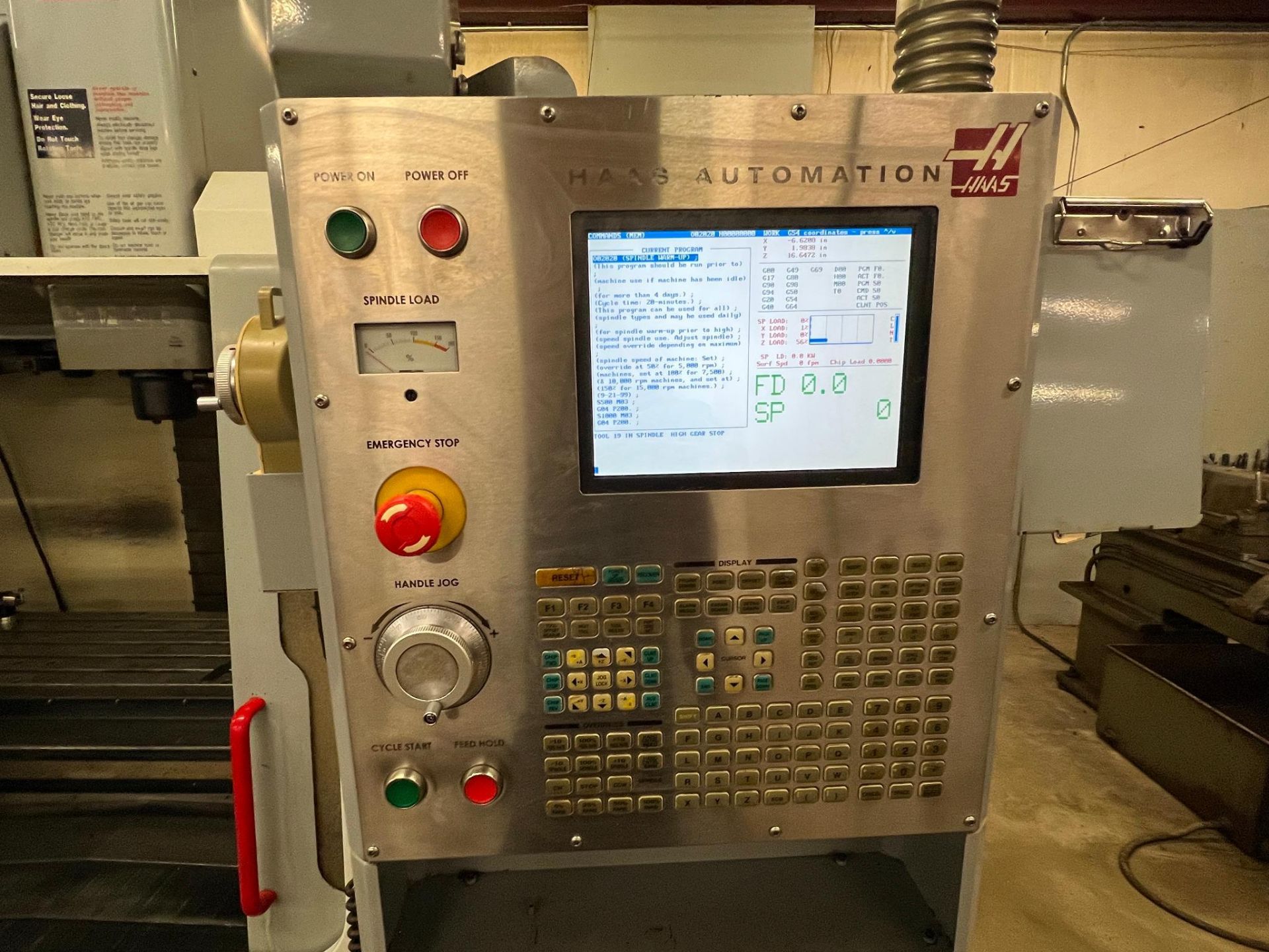 2005 Haas VF-4 VOP-D CNC Vertical Machining Center Serial Number: 42026 3-Axis Machine (4th axis car - Image 14 of 26