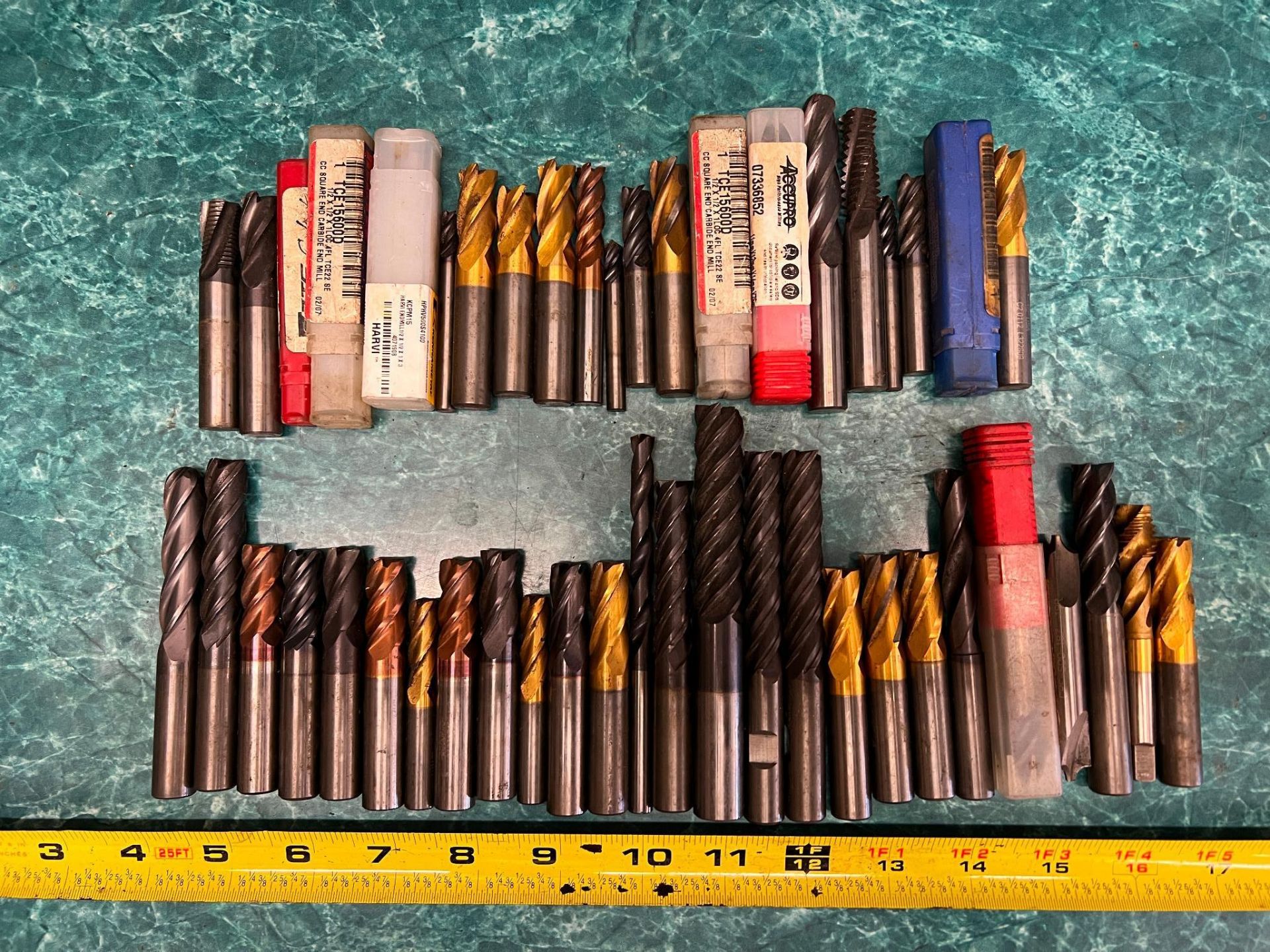 Nice Lot of Solid Carbide End Mills Some new some used. - Image 2 of 10