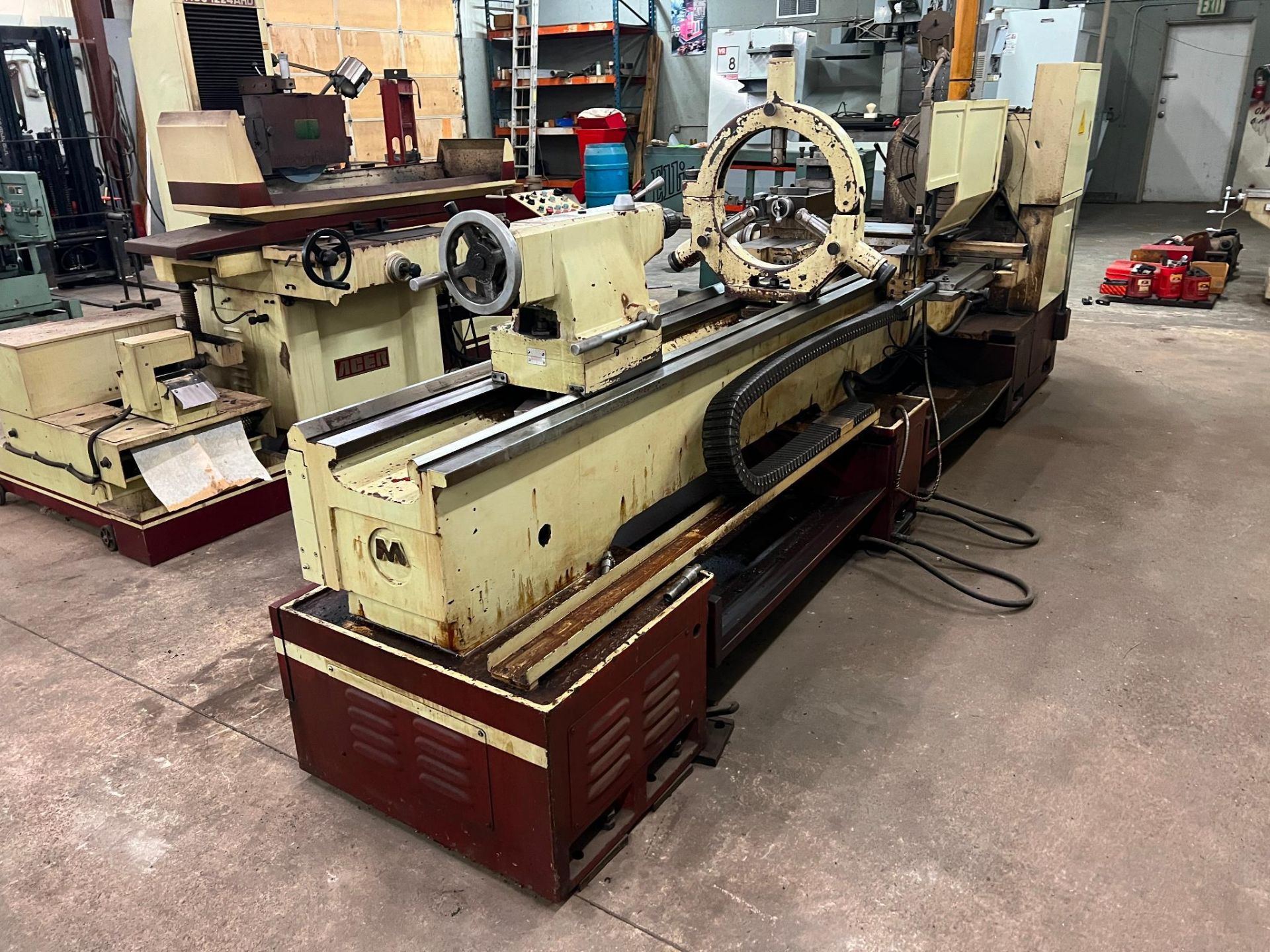 1999 Acer 24120G Gap Bed Engine Lathe Serial Number: 99010102. Distance Between Centers: 21.5" x 118 - Image 5 of 24