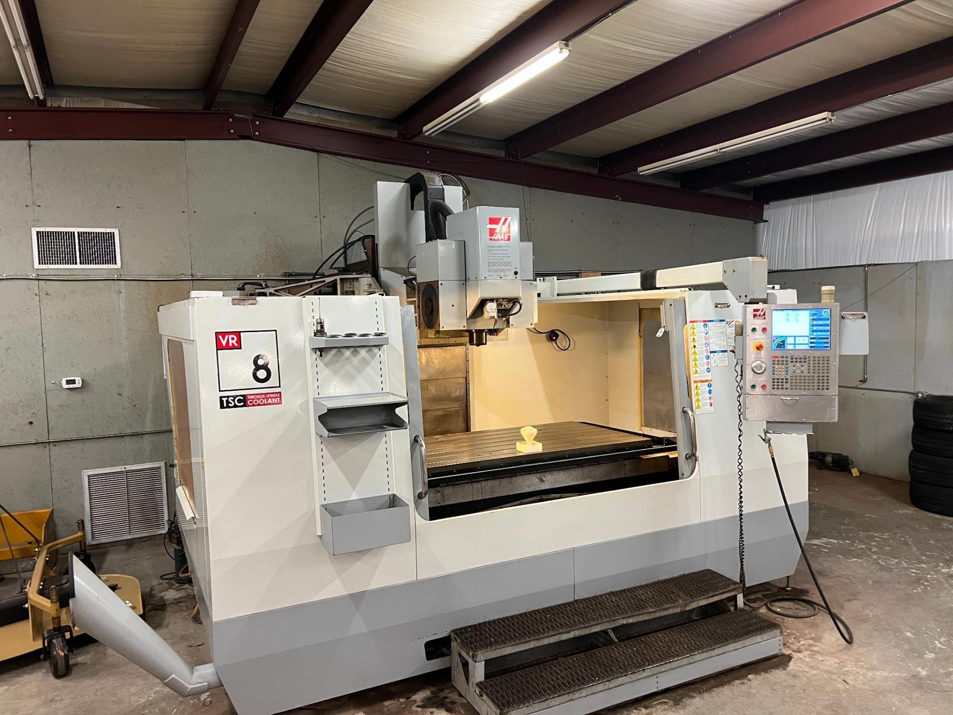 2007 Haas VR-8 5-Axis CNC Vertical Machining Center Serial Number: 1057089 X-Axis Travel: 64" Y-Axis - Image 2 of 37