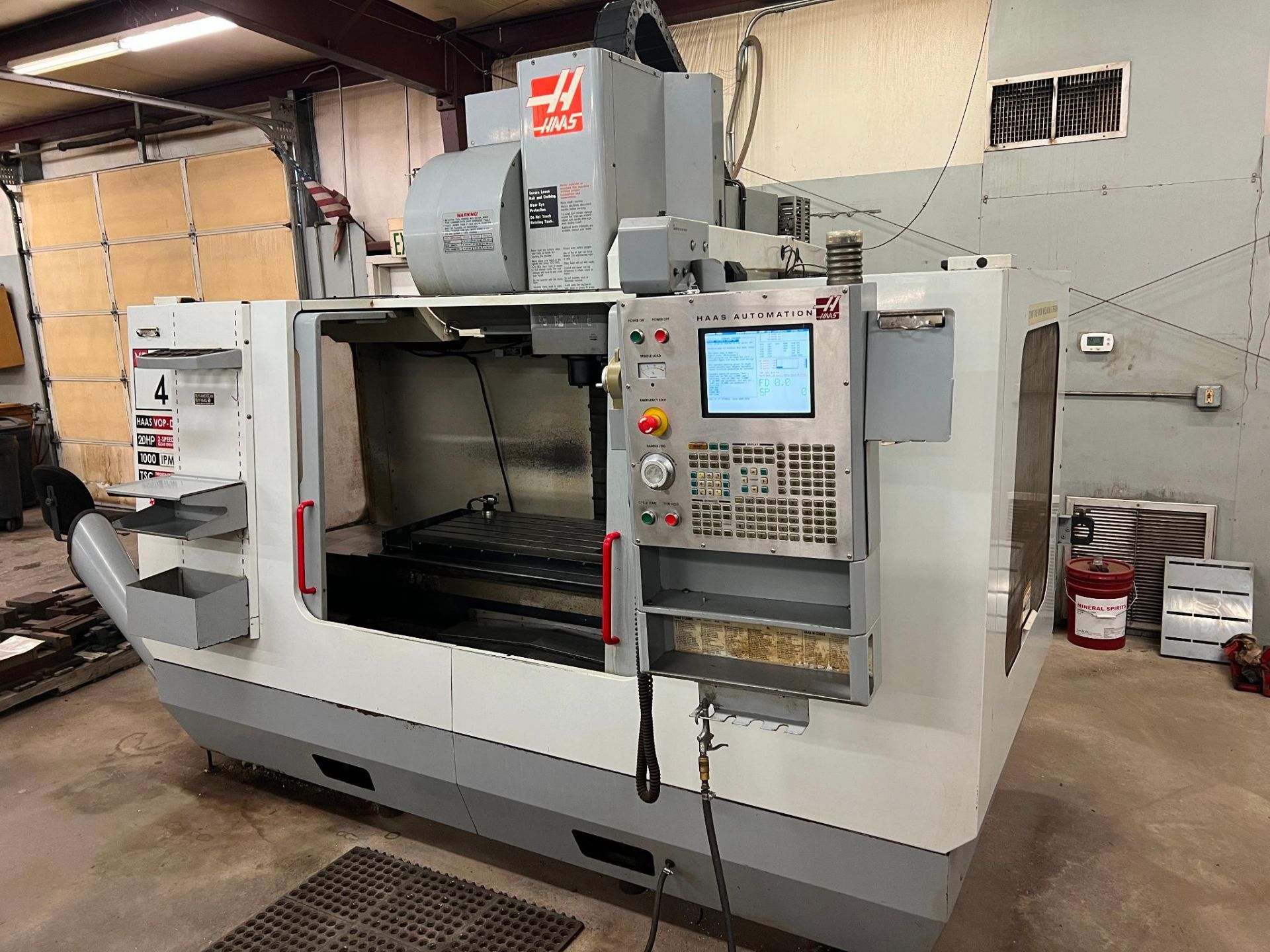 2005 Haas VF-4 VOP-D CNC Vertical Machining Center Serial Number: 42026 3-Axis Machine (4th axis car - Image 3 of 26