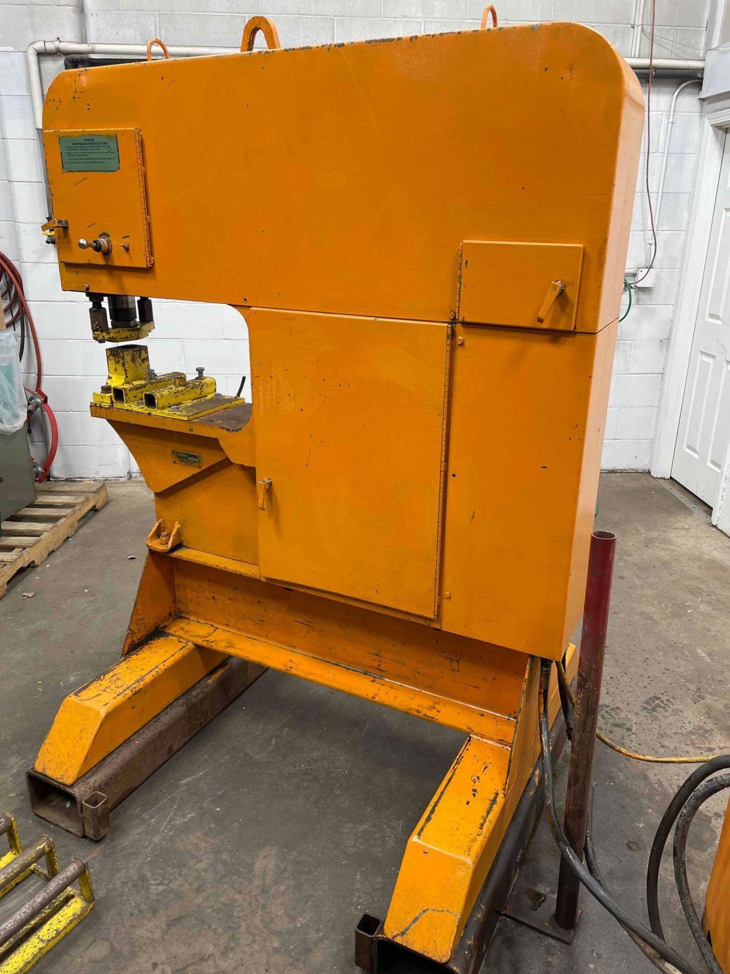 Piranha SEP-120 Single End Hydraulic Punch, Tooling, 120-Ton, Video - Image 6 of 18