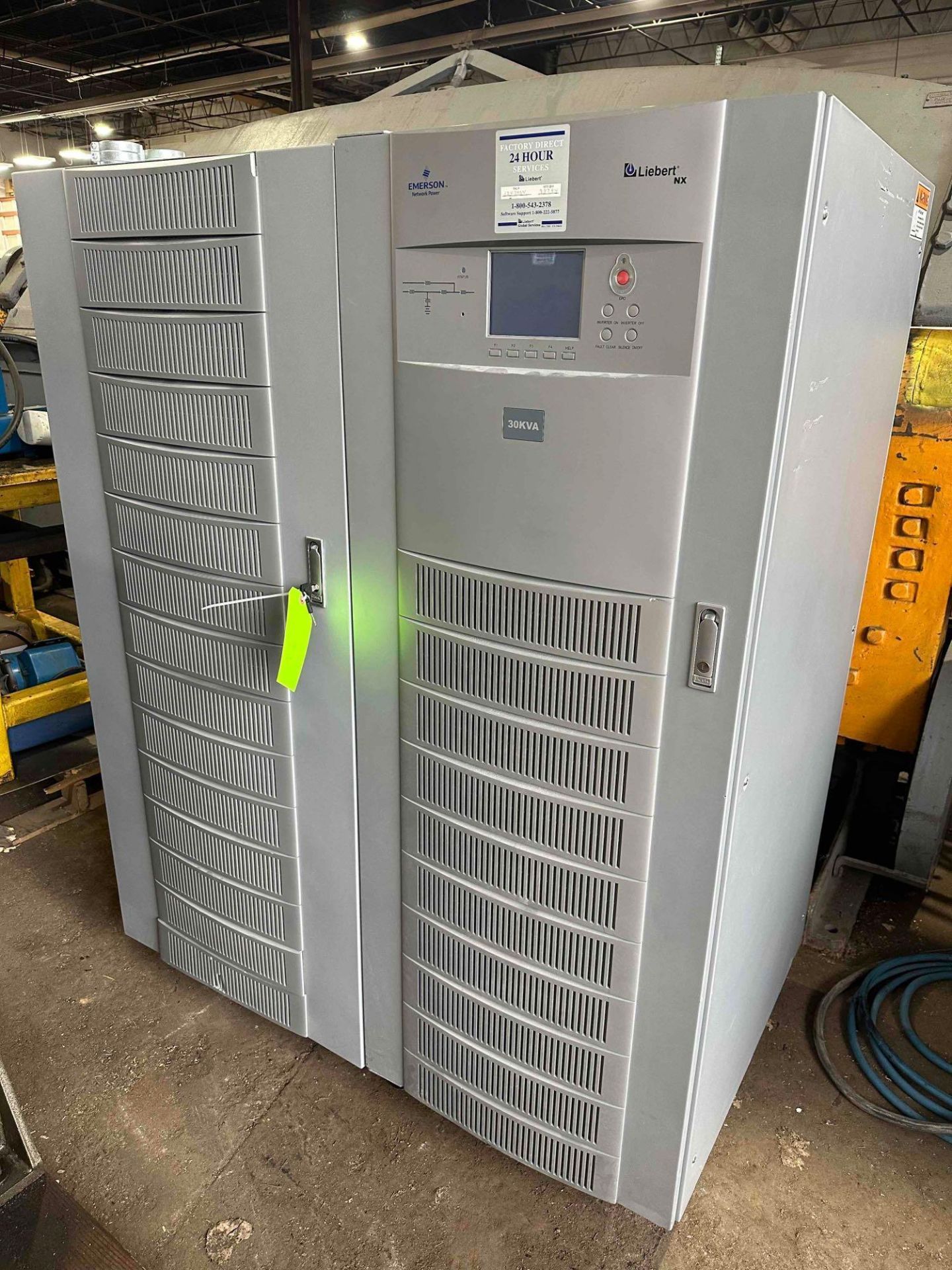 Liebert  NX / Emerson UPS Uninterruptible Power System  Model: NXb 30  Amps: 83  60Hz  Output KVA: 3