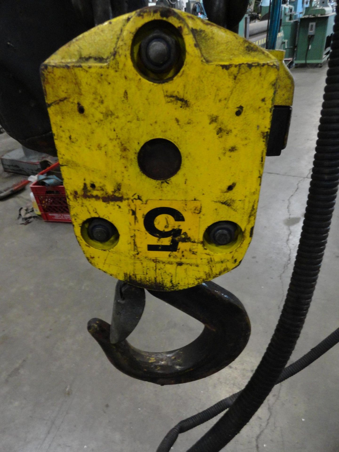 6-Ton Duff-Norton Pnuematic Hoist Md 12000 8' Lift - Image 11 of 12