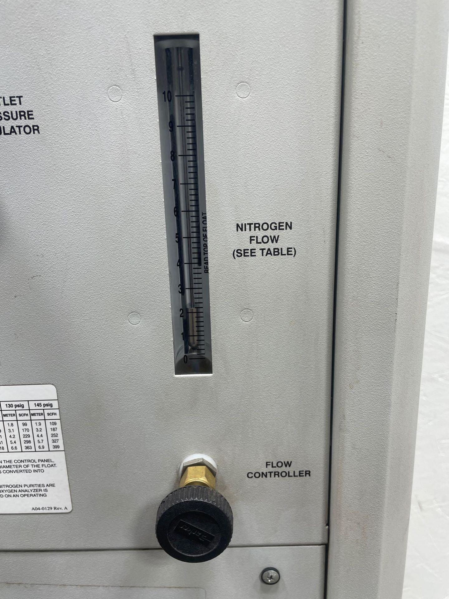 2015 Parker Balston HFX-5 Nitrogen Generation System Membrane HFX Generator - Image 10 of 13