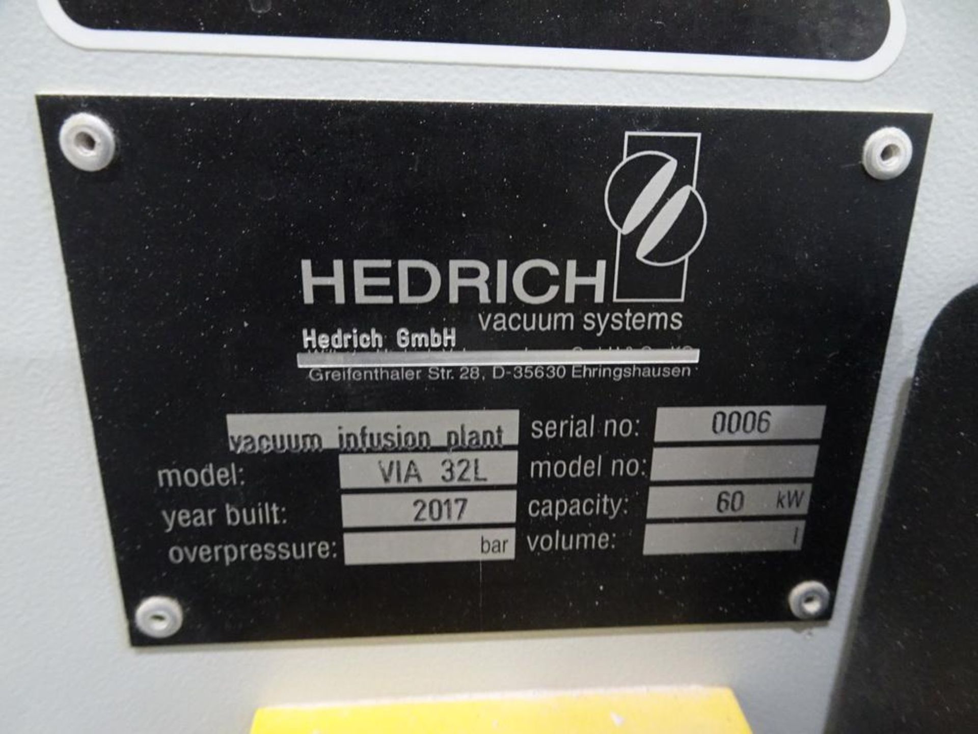 2017 Hendrich VIA 32L Vacuum Infusion System On-The-Fly Degasser Epoxy 30kg/min - Image 17 of 18