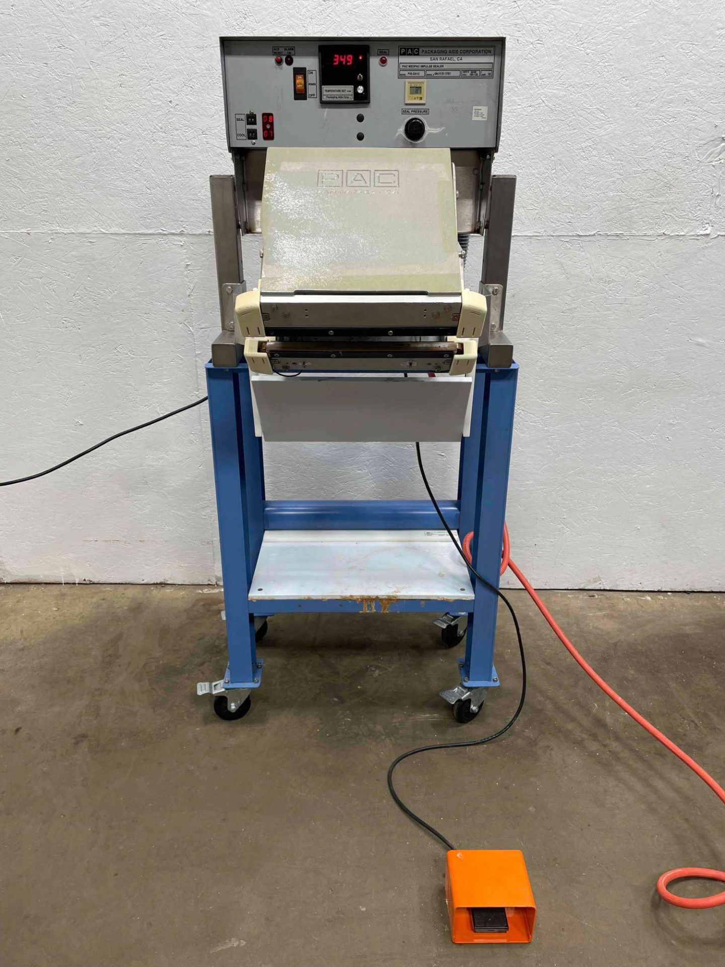 PAC PIS-GA12 Packaging Aids Corporation Impulse Sealer, 12" 120V