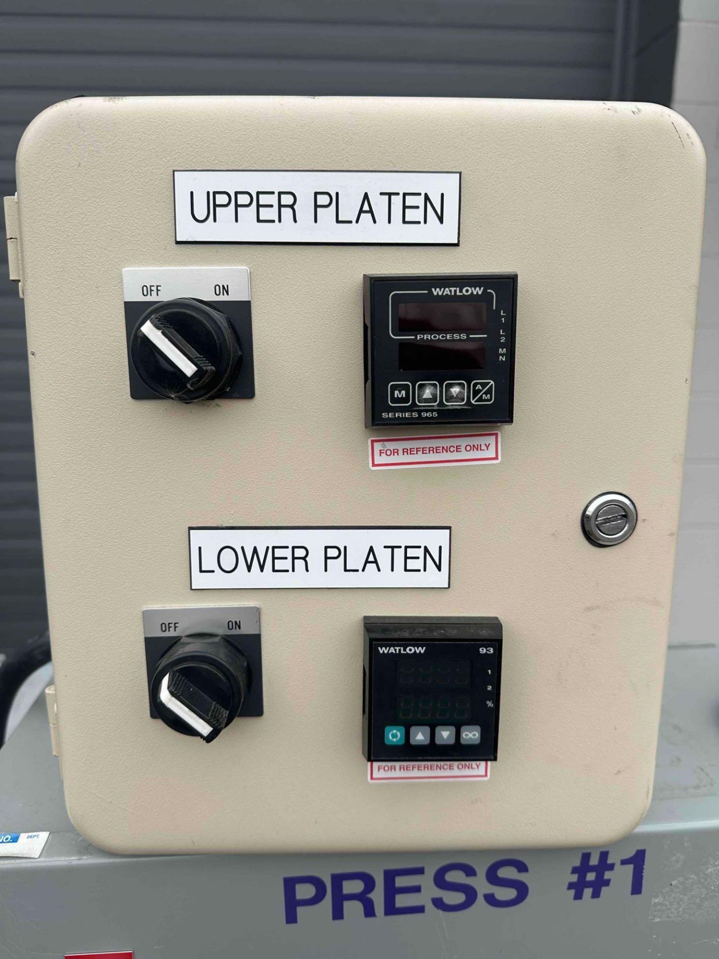 Carver 4-Post Heated Hydraulic Press 30"x20" Work Table w/OTBAS Thumb Controls Dual 12" x 12" Heated - Image 16 of 21