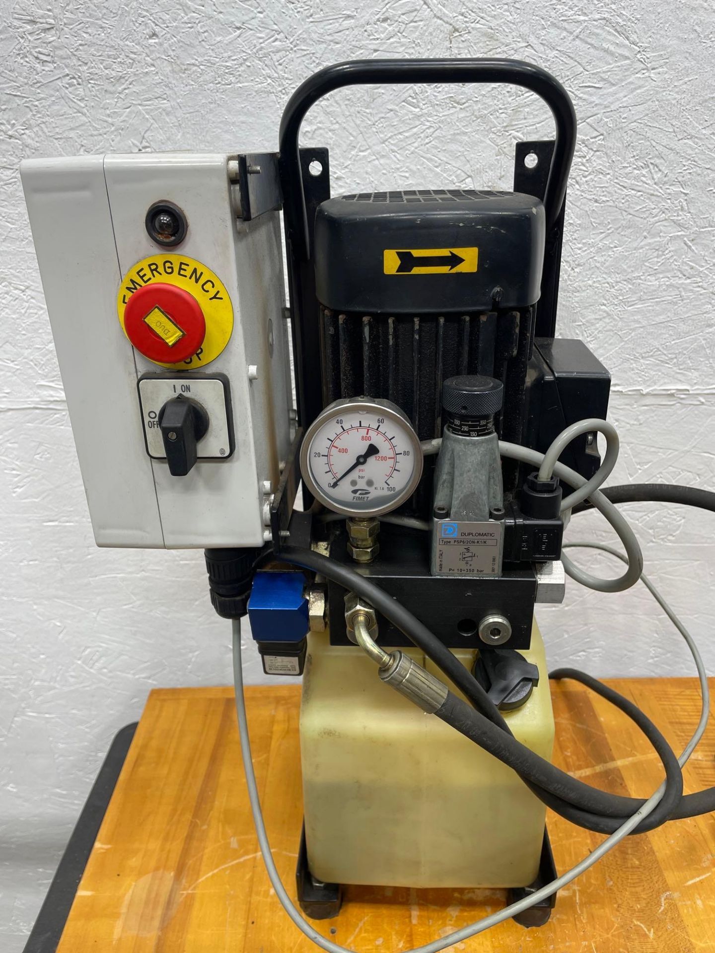 Wila 120" Hydraulic Press Brake Die Clamp, Hydraulic Unit Accurpress Cincinnati - Image 6 of 18