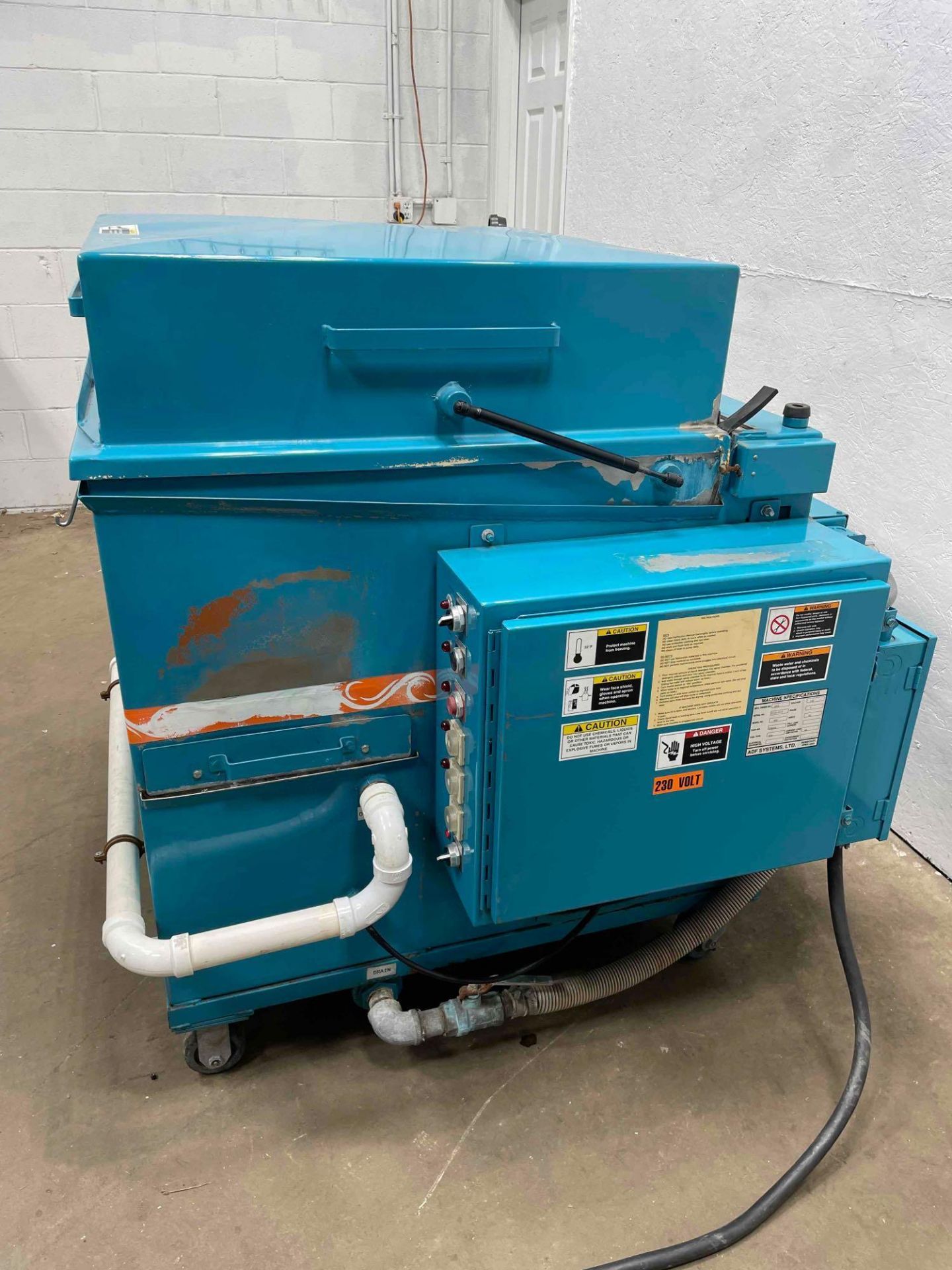 23" ADF Systems 800 High Pressure Low Volume Top Load Parts Washer 230V 3PH - Image 7 of 12