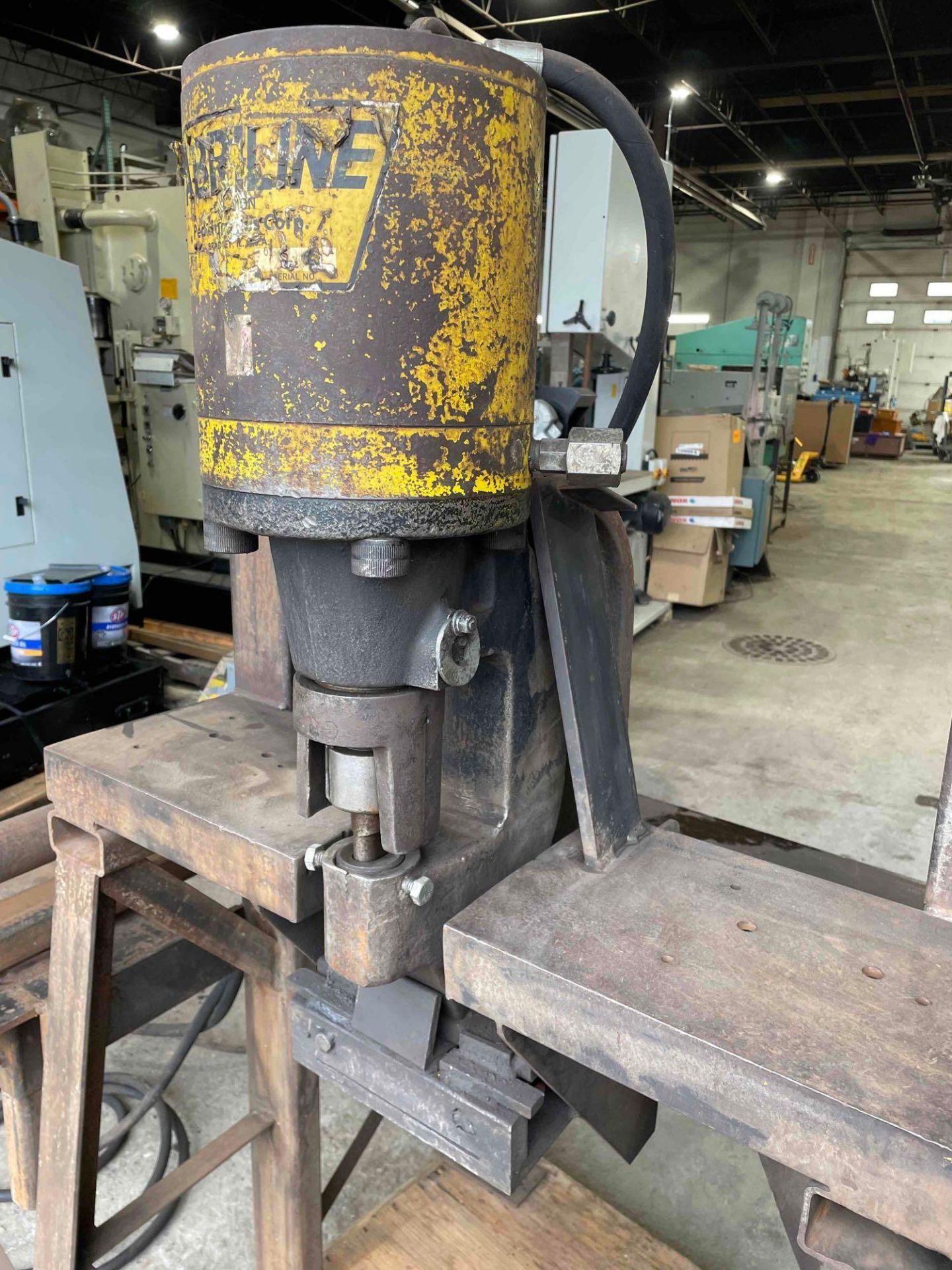 Peddinghaus Fabriline Hydraulic Press Basic Lift & Load Charge $50 Location: Savage, MN 55378 - Image 5 of 18