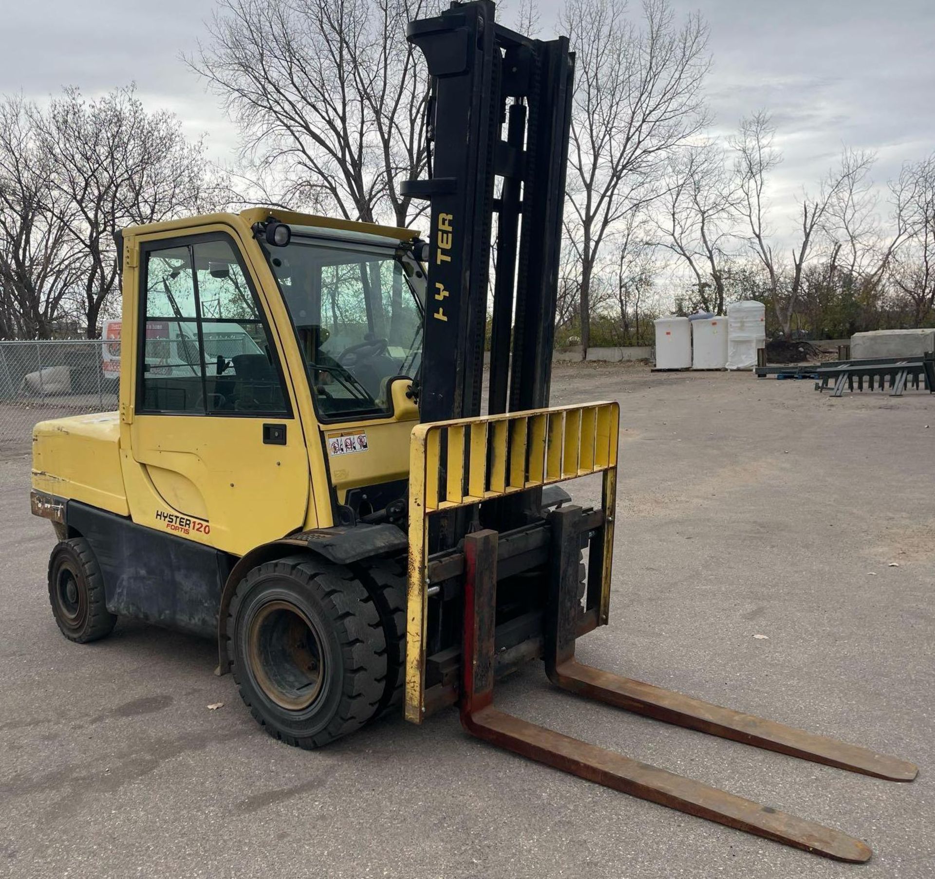 2007 Hyster Fortis 120 Fork Truck Model: H120FT 12,000 lb Capacity Cummings 4.5 L Diesel Engine 20 G - Image 2 of 21