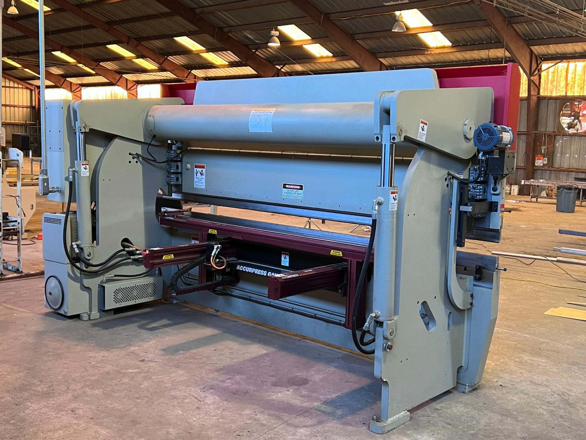 2018 Accurpress 713012 CNC Press Brake Serial Number 12968 Tons: 130 Bed Length: 12' Computer System - Image 6 of 27