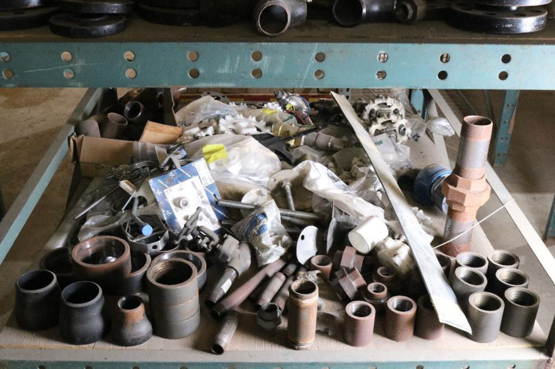 Contents of Shelves - Includes Pipe Fittings, Flanges, and Other Misc. Pipe Components - Image 5 of 9