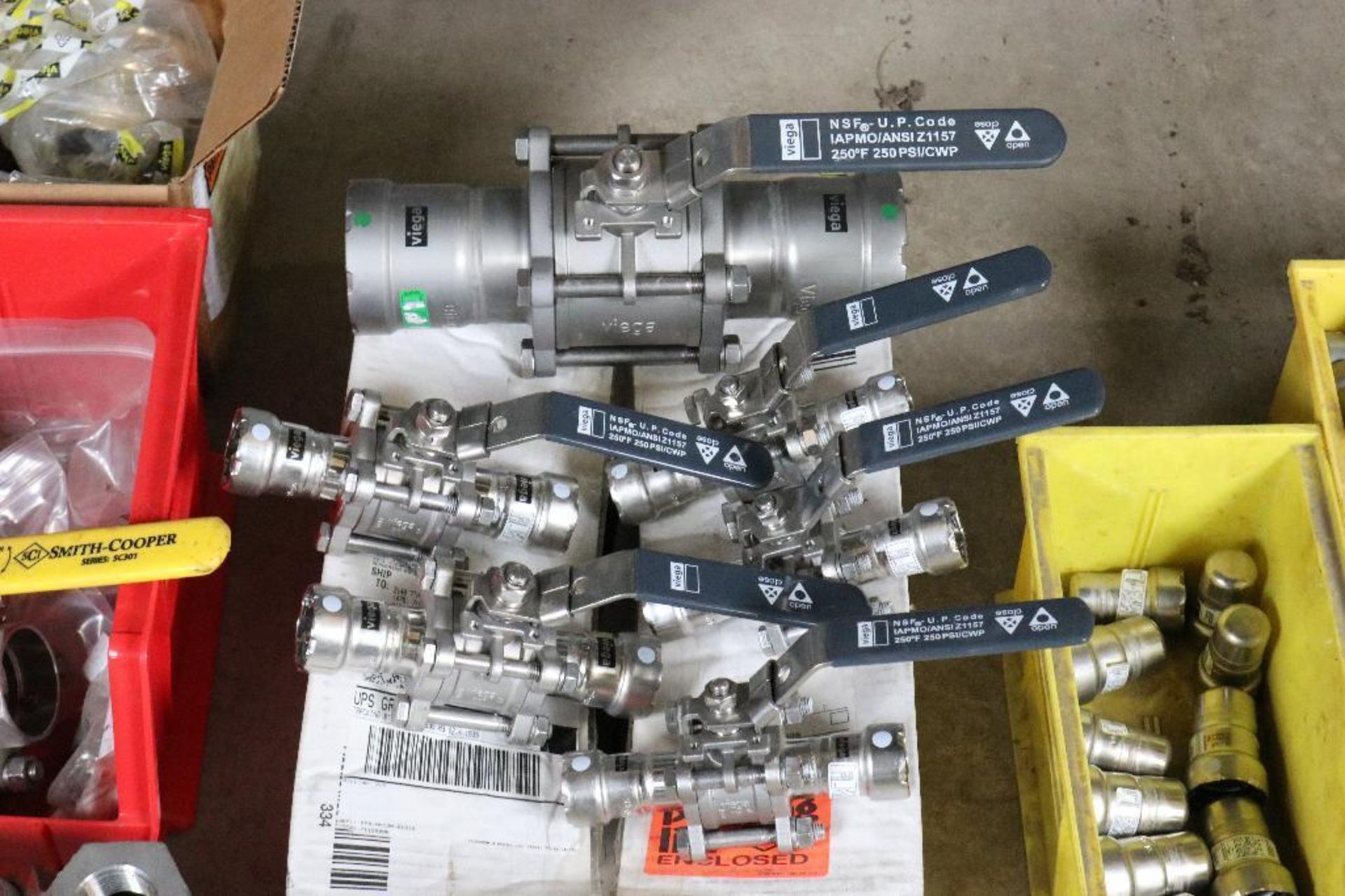 Assortment of Stainless Fittings and Valves. See Photos for Full Details - Image 2 of 8