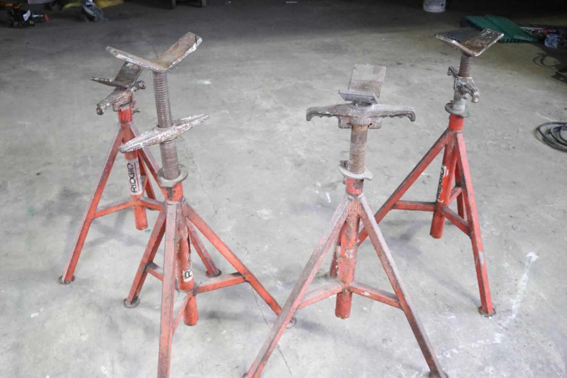 (4) Rigid Pipe Stands - Image 2 of 2