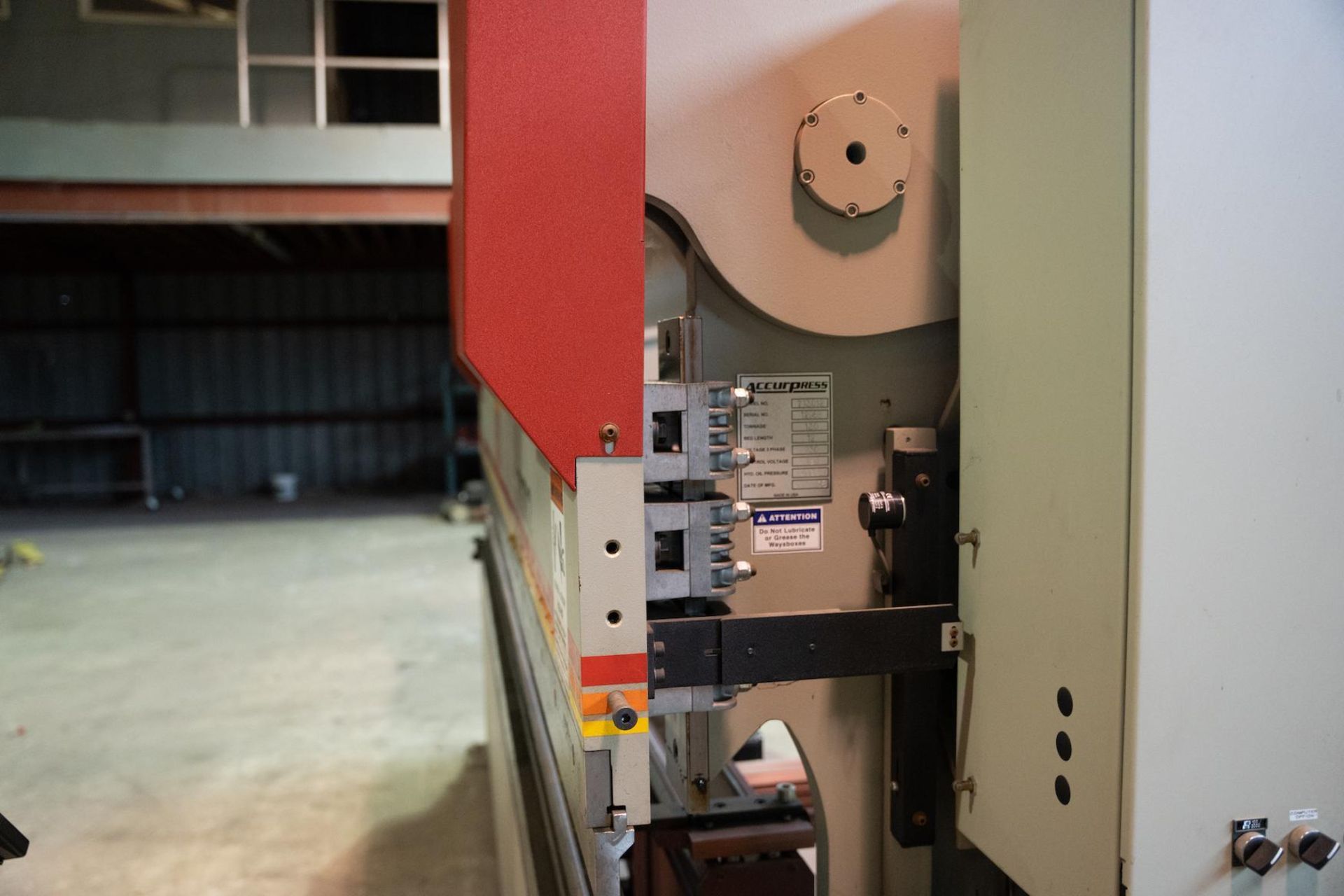 2018 Accurpress 713012 CNC Press Brake Serial Number 12968 Tons: 130 Bed Length: 12' Computer System - Image 22 of 27