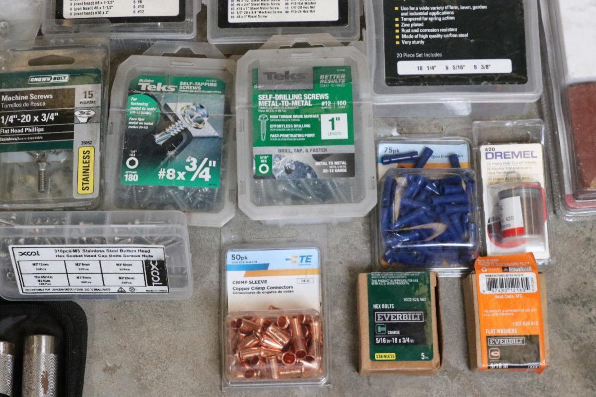 Assortment of Misc. Hardware - Screws, Nozzles, Blades Clamps and More - Image 2 of 9